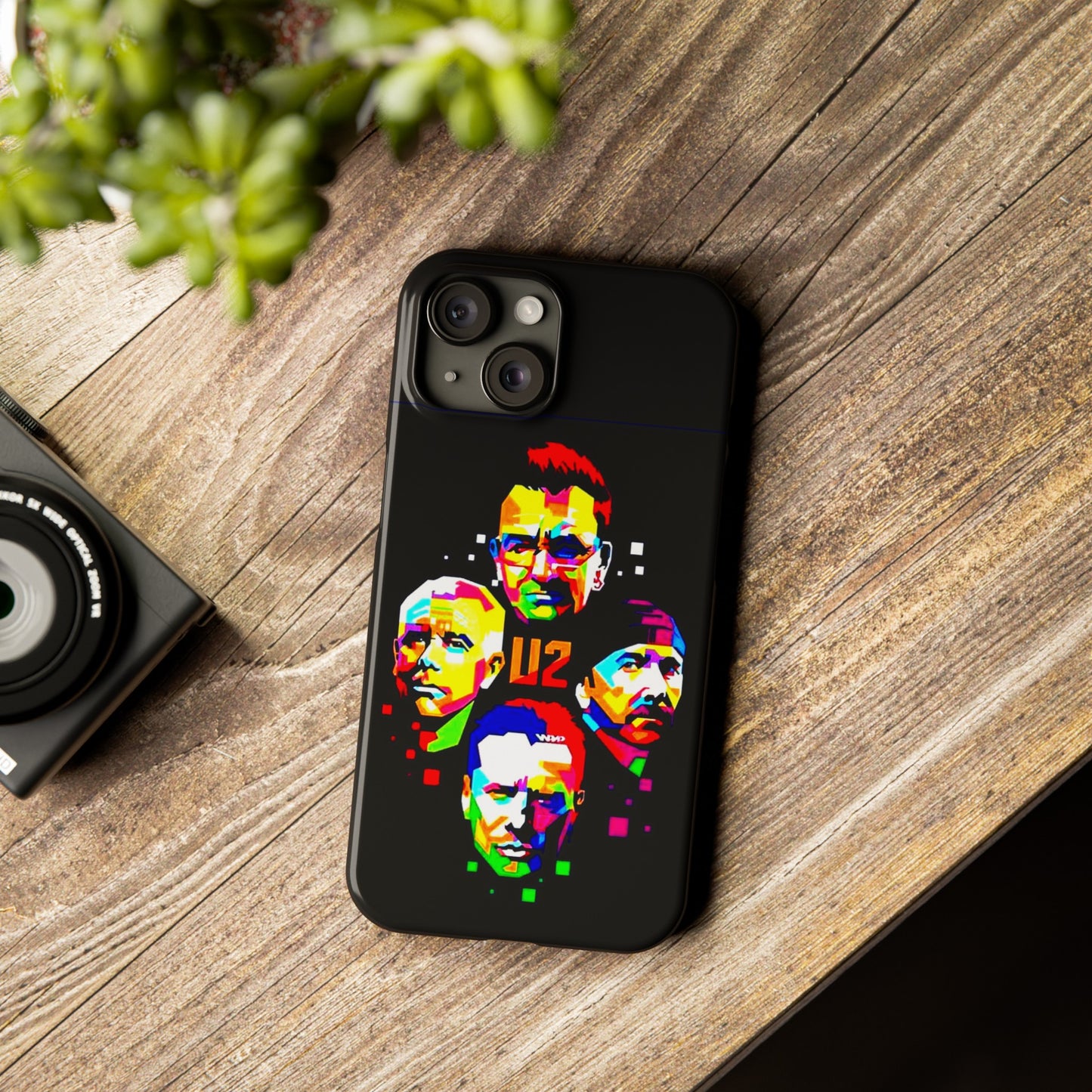 U2 IPhone 15, 14, 13, 12 Cases - Art Design