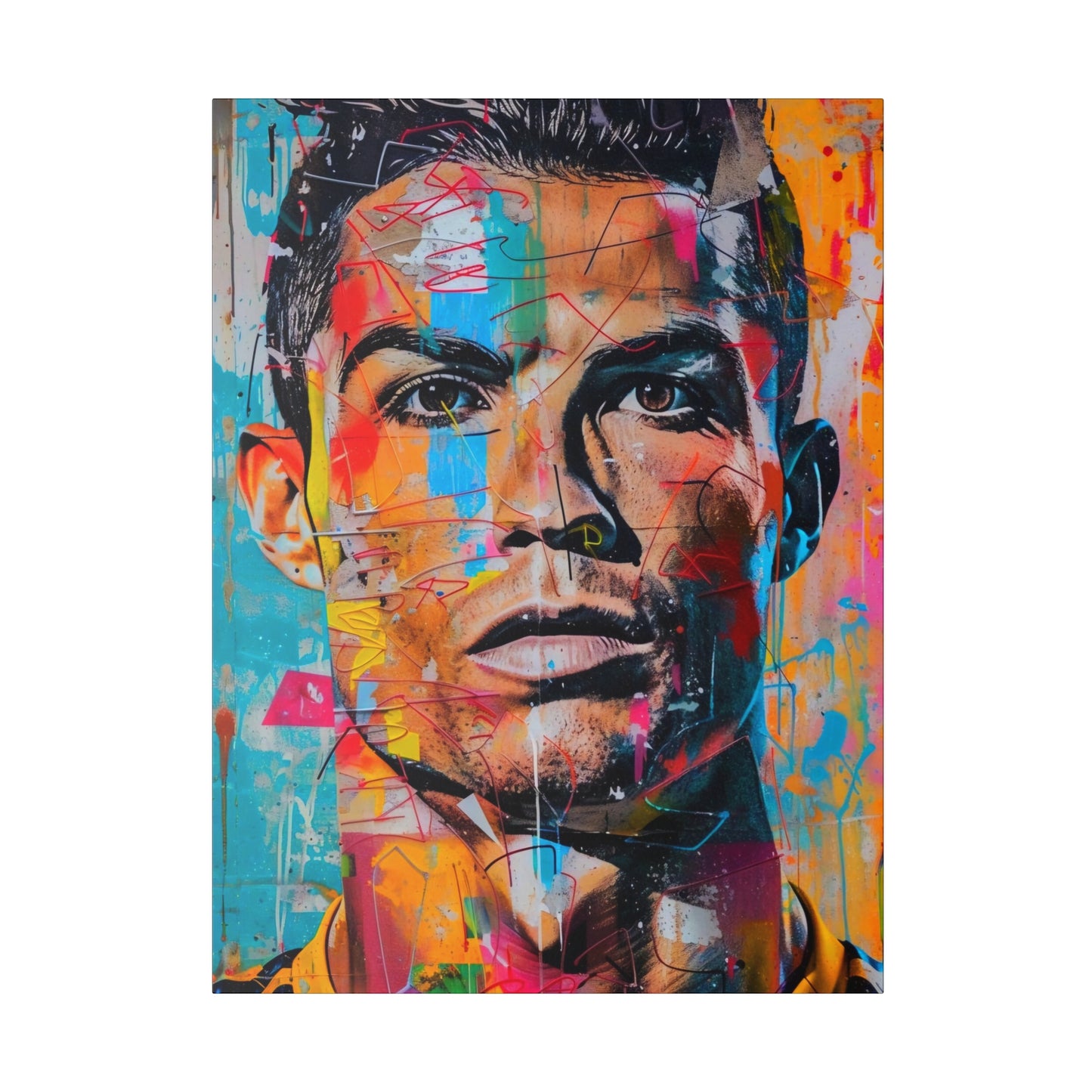 Cristiano Ronaldo Wall Art Canvas
