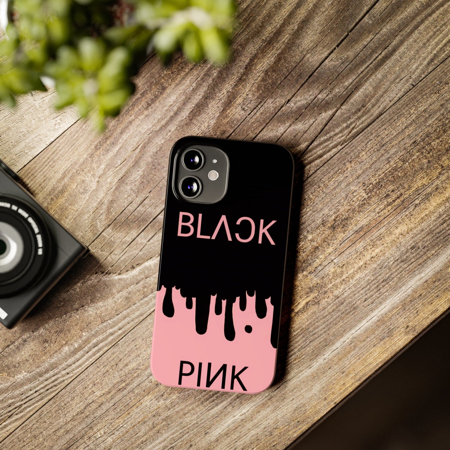 Black Pink Color Edition Iphone 15, 14, 13, 12 Cases