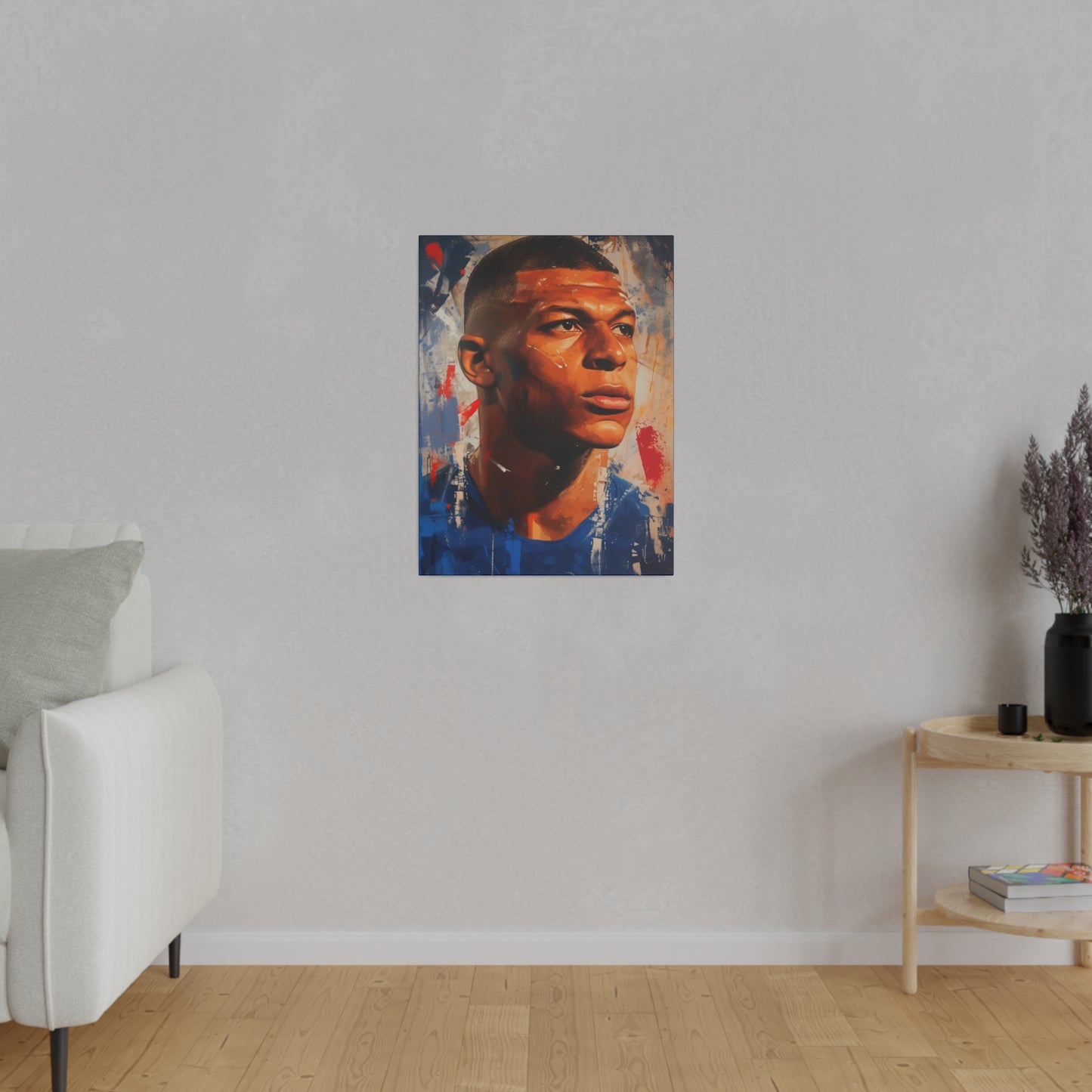 MBappe Wall Art Canvas