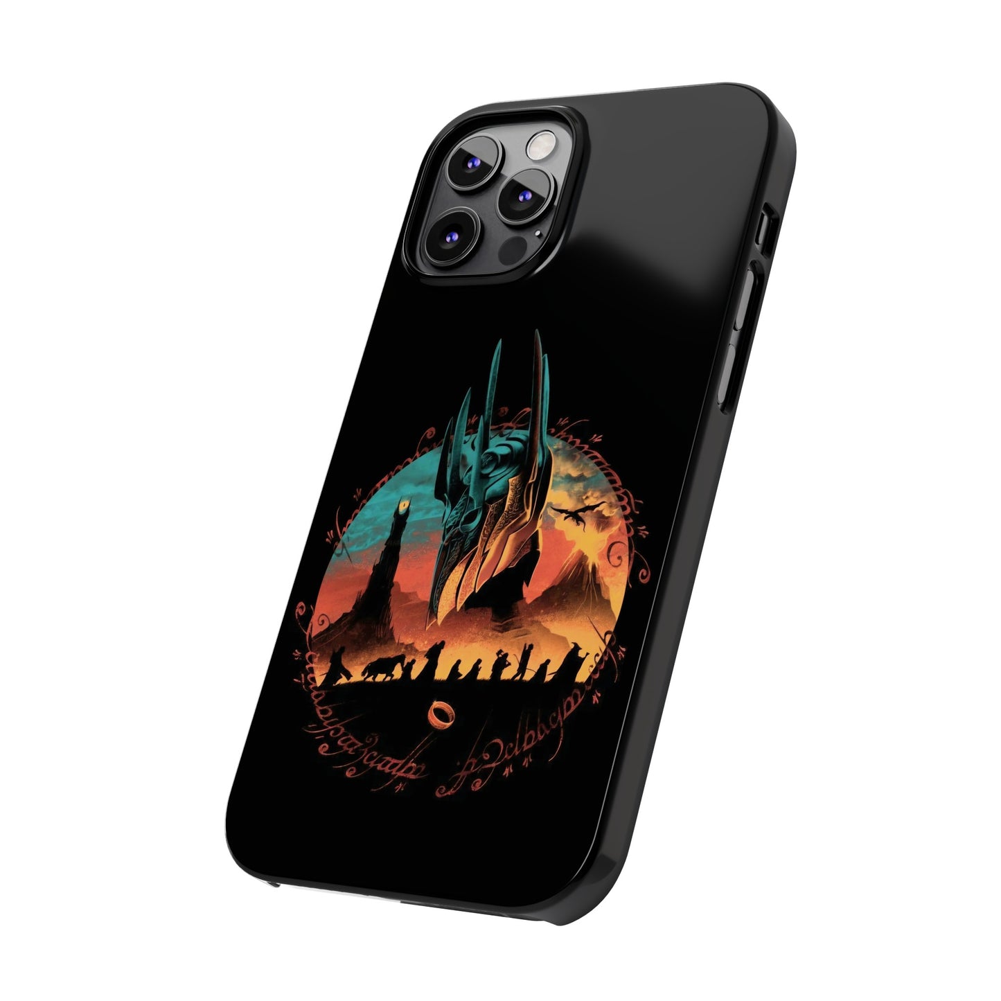 LOTR Fellowship on the Way iPhone Cases: Journey with the Heroes