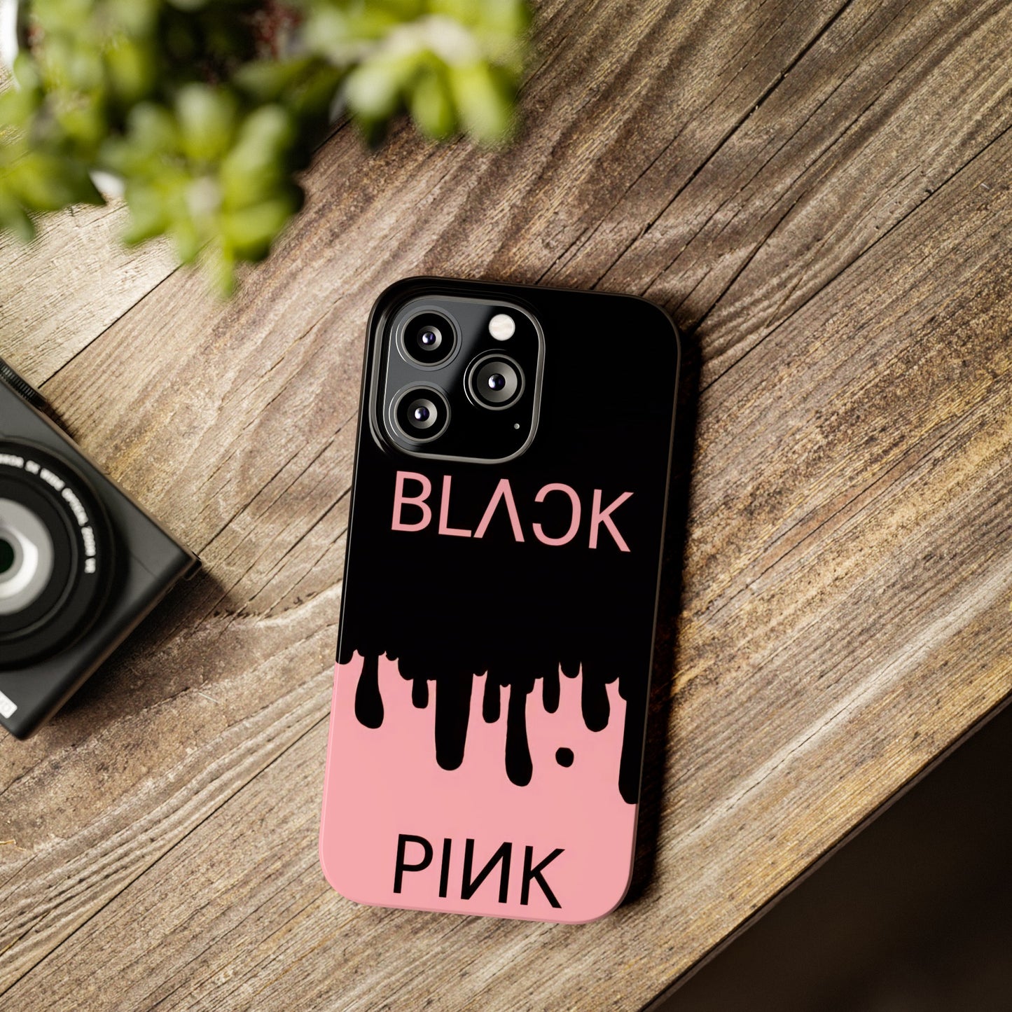 Black Pink Color Edition Iphone 15, 14, 13, 12 Cases