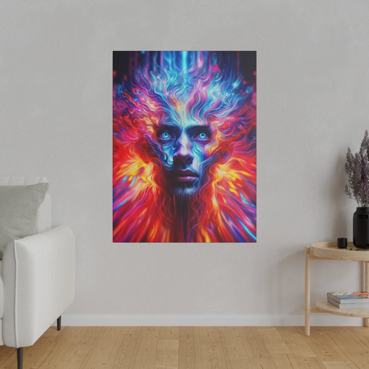 The Blue Man's Spectrum - Canvas