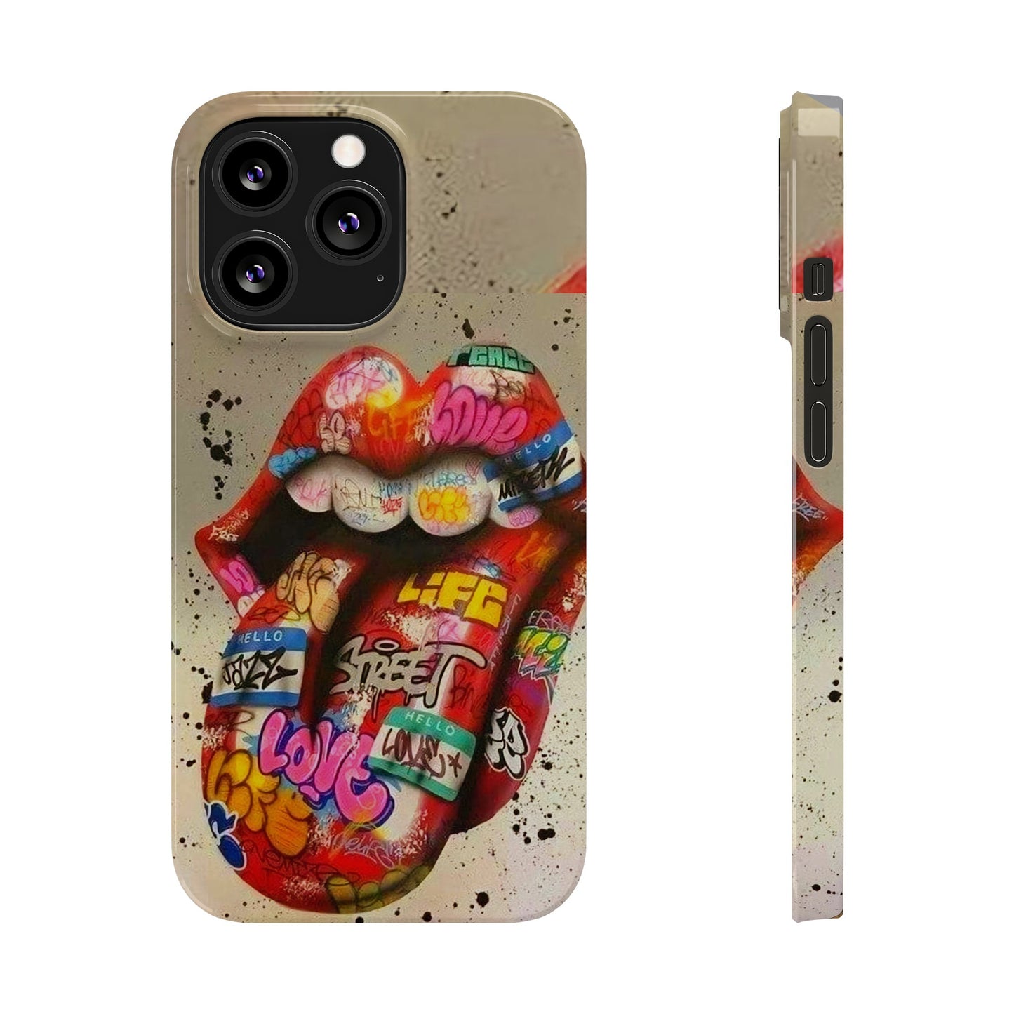 Rolling Stones Tongue Logo Iphone 15, 14, 13, 12 Cases
