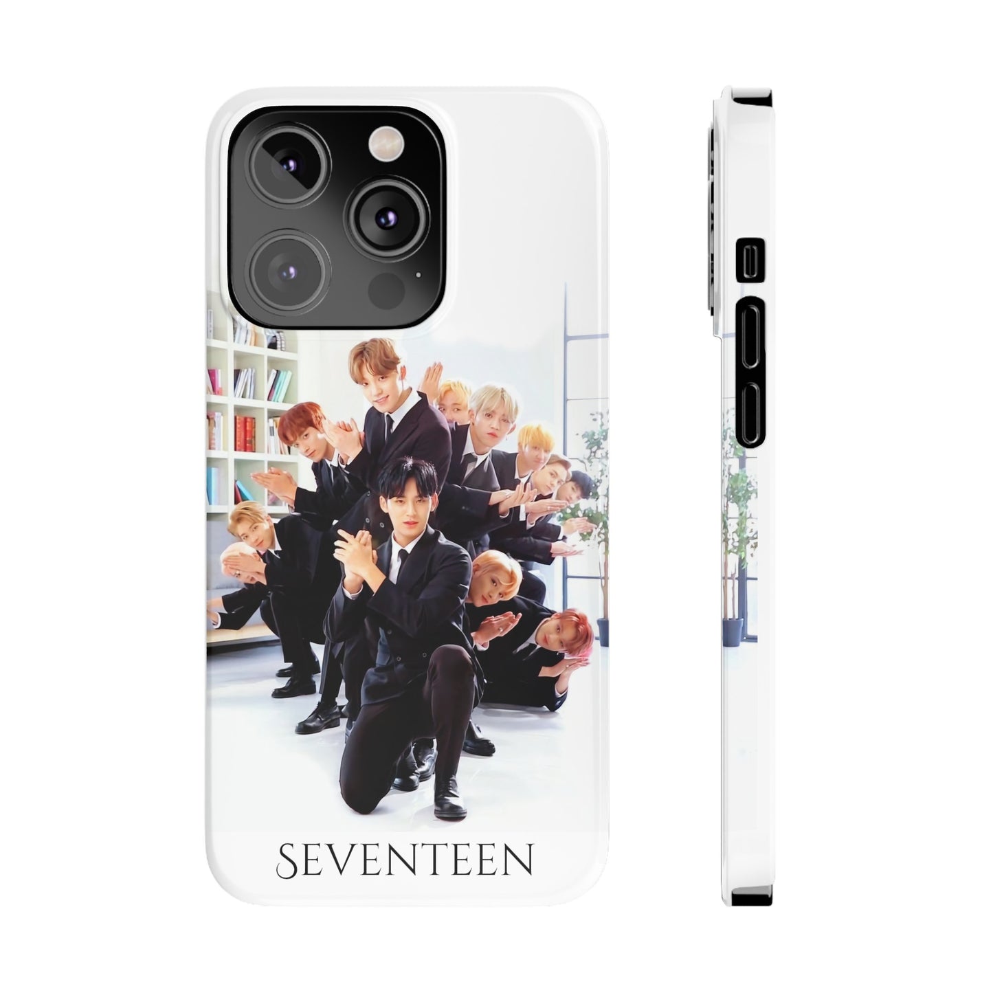SEVENTEEN: Secret Agent Mission iPhone 15, 14, 13, 12 Cases