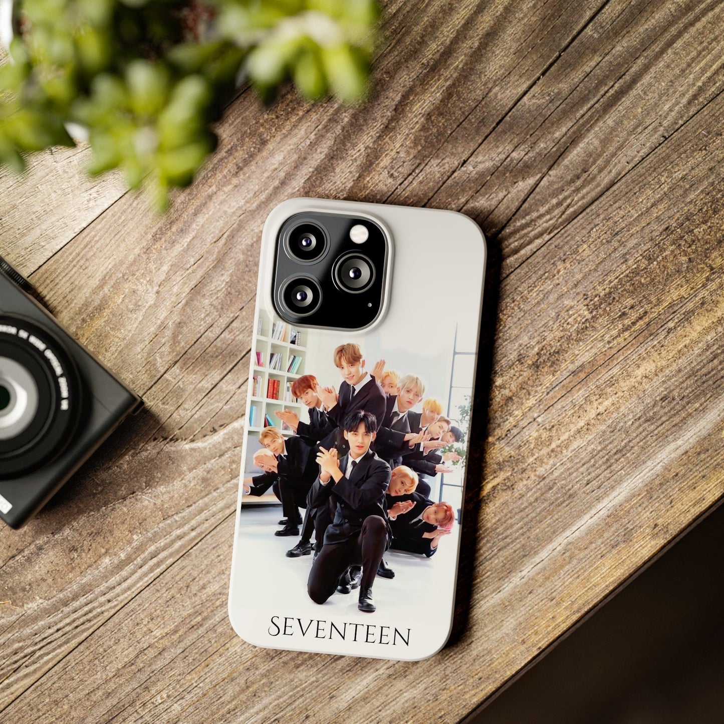 SEVENTEEN: Secret Agent Mission iPhone 15, 14, 13, 12 Cases