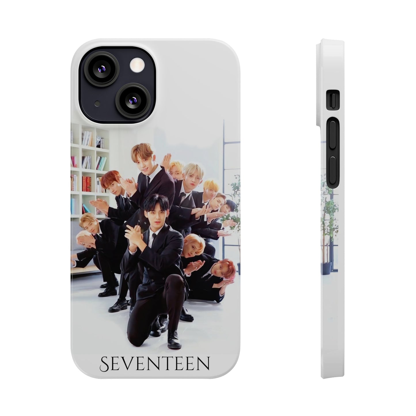 SEVENTEEN: Secret Agent Mission iPhone 15, 14, 13, 12 Cases