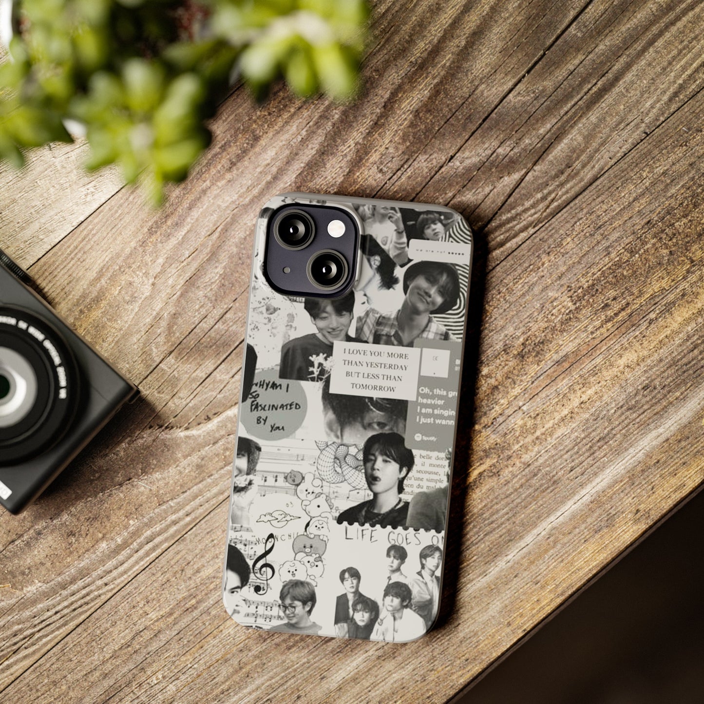 BTS IPhone 15, 14, 13, 12 Cases - The Wishes Edition
