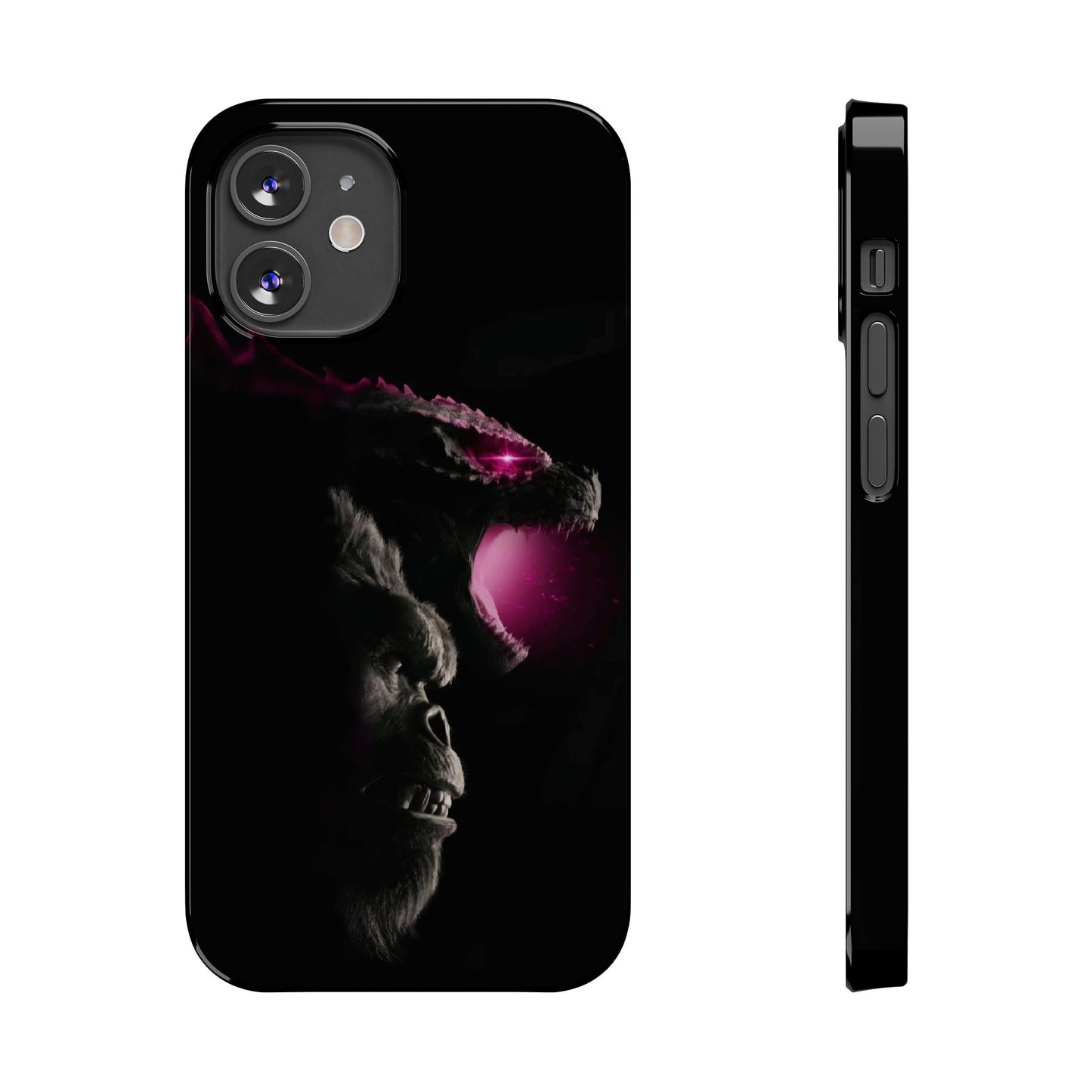 Godzilla x Kong New Age iPhone Cases: Unleash the Titans (Purple Edition)