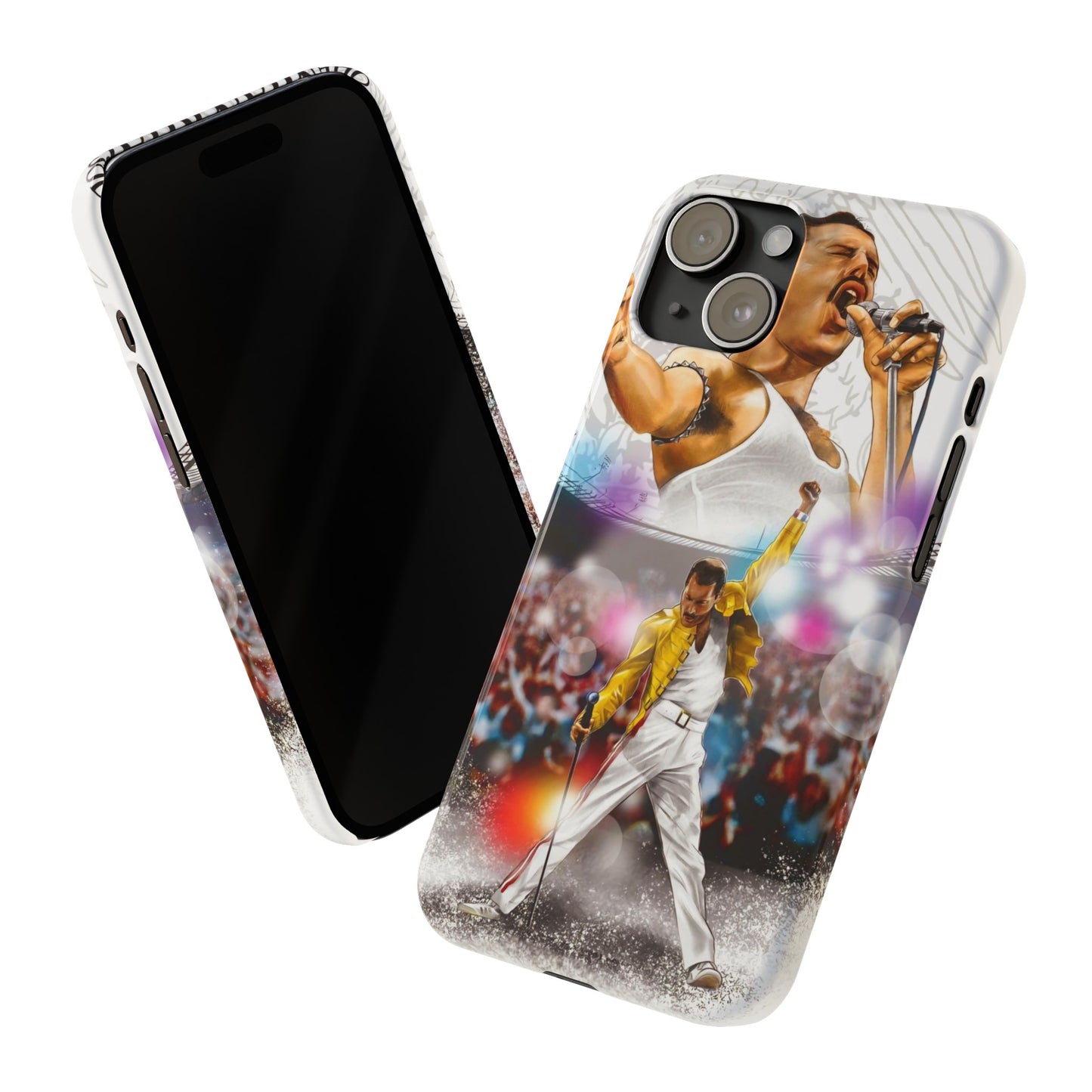 Freddy Mercury & Queen iPhone 15, 14, 13, 12 Cases