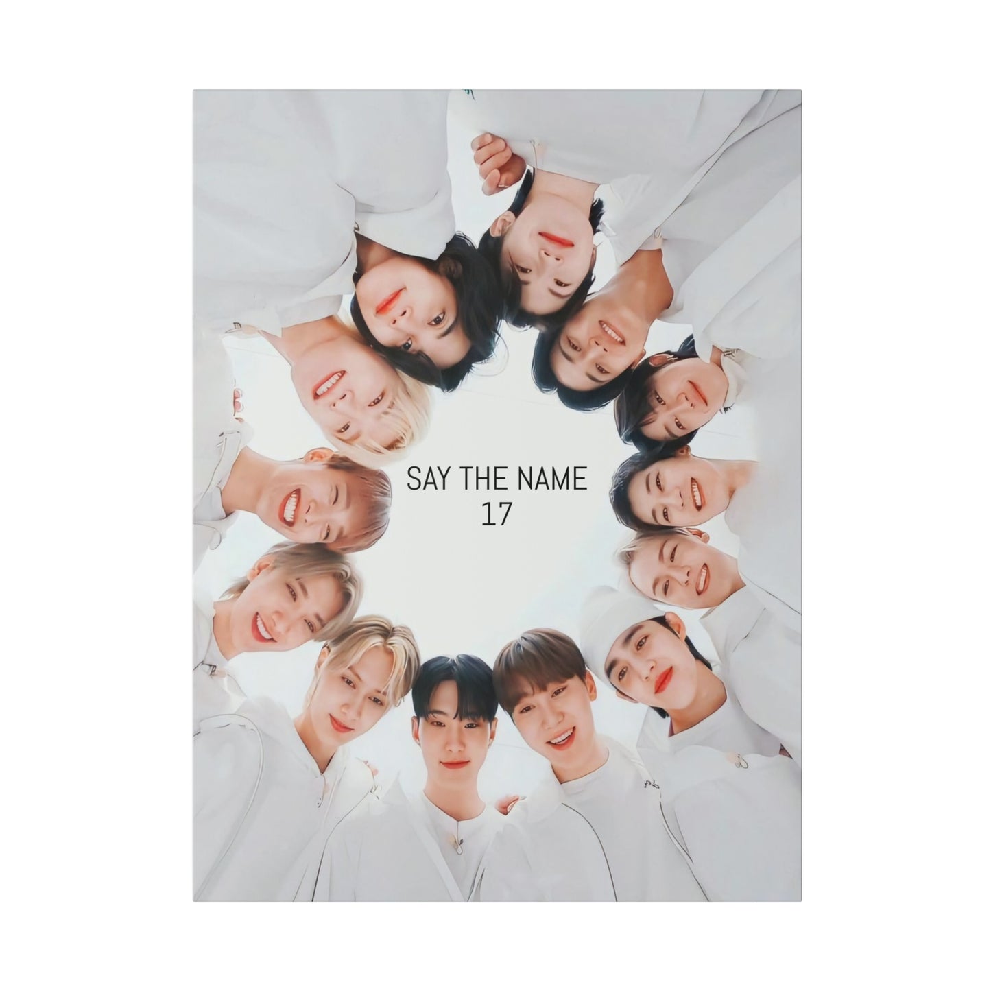 SEVENTEEN Band Selfie: Ground-Level Canvas