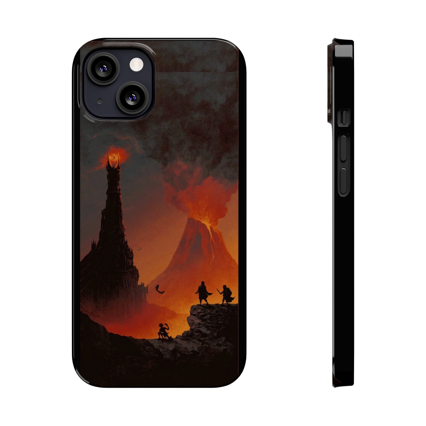 LOTR Frodo Arrived in Mordor iPhone Cases: The Final Quest