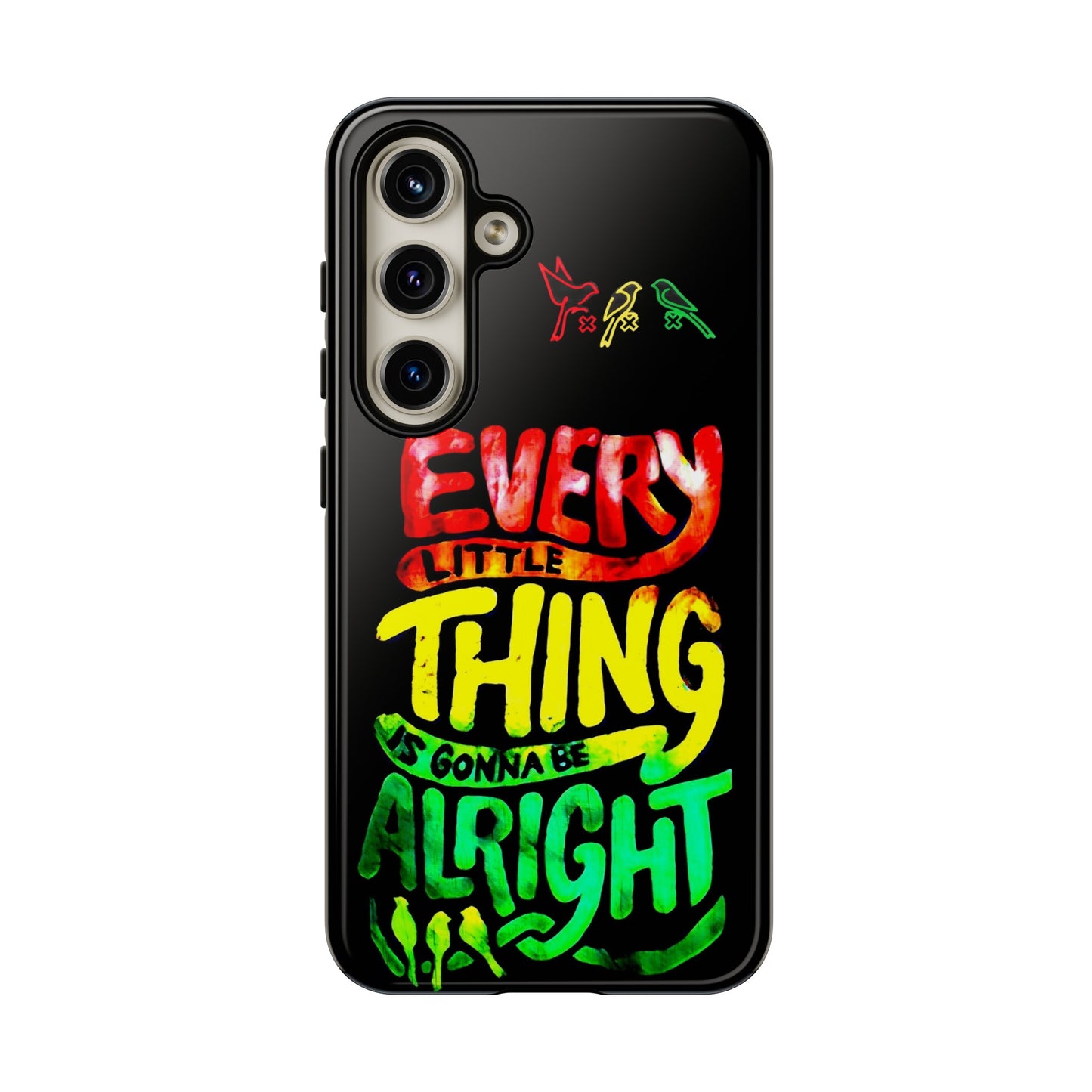 3 Little Birds - Bob Marley Samsung Galaxy Cover: Peace and Protection