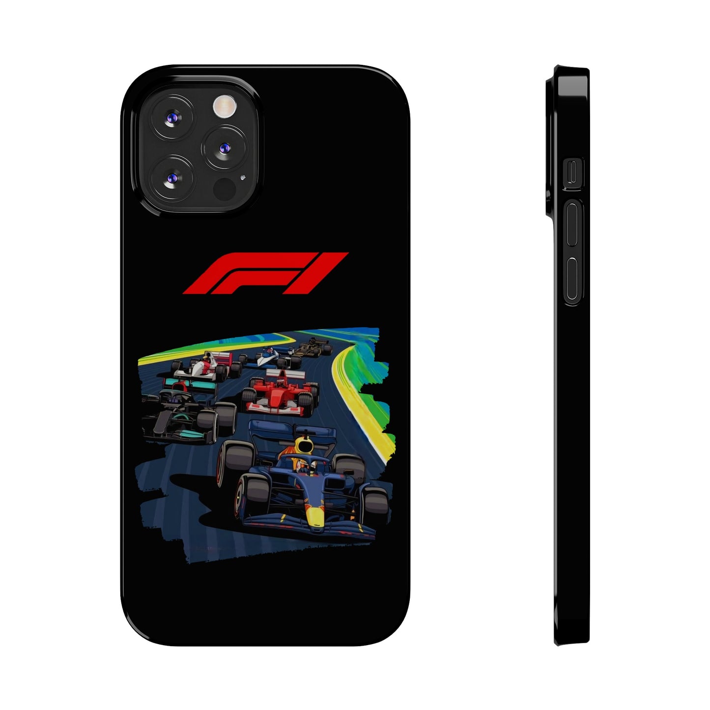 F1 Racing Time Iphone 15, 14, 13, 12, 11 Cases