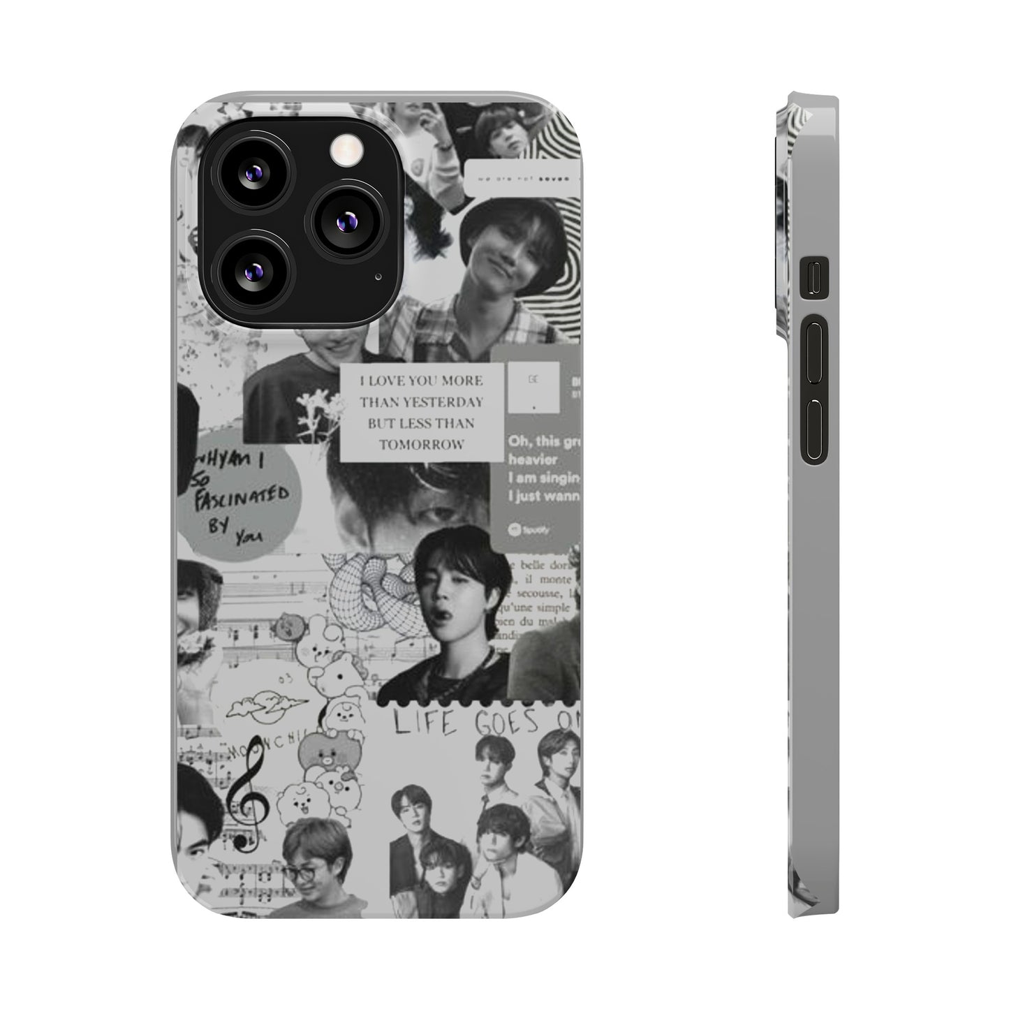 BTS IPhone 15, 14, 13, 12 Cases - The Wishes Edition