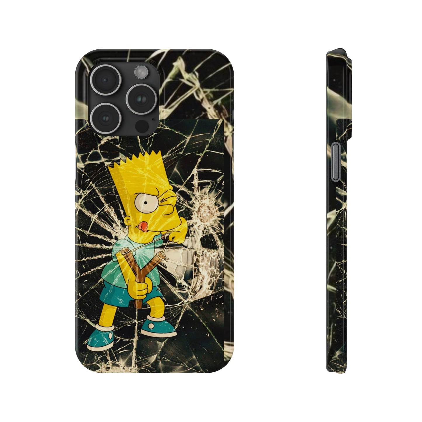 Bart Breaking Glass Iphone 15, 14, 13, 12 Cases