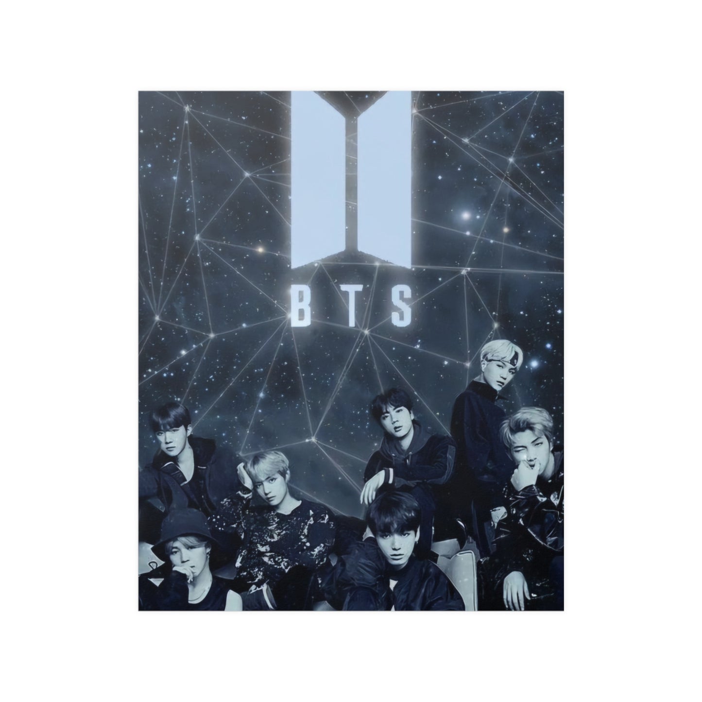 BTS Korea Boyband Poster (NO canvas but Poster)