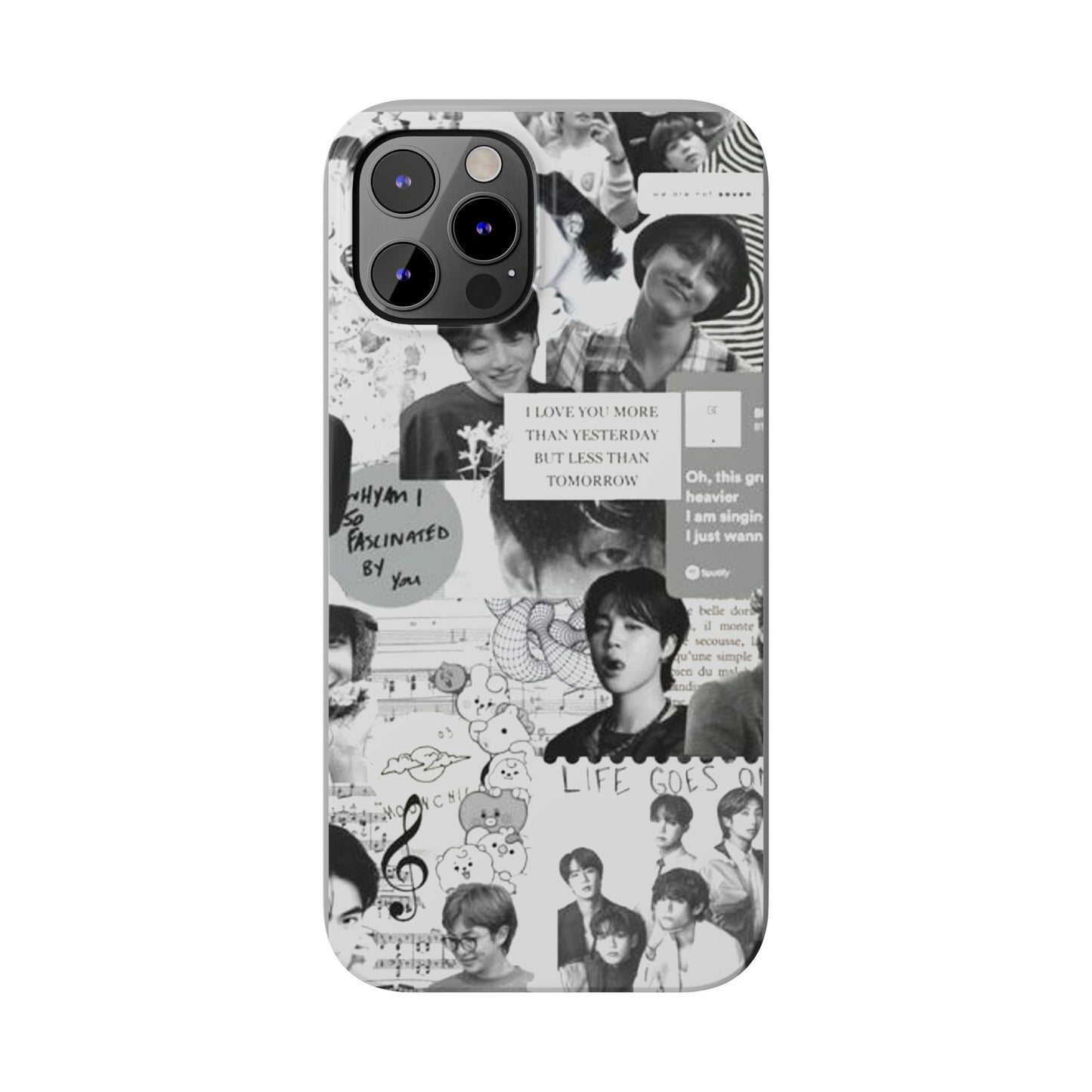 BTS IPhone 15, 14, 13, 12 Cases - The Wishes Edition