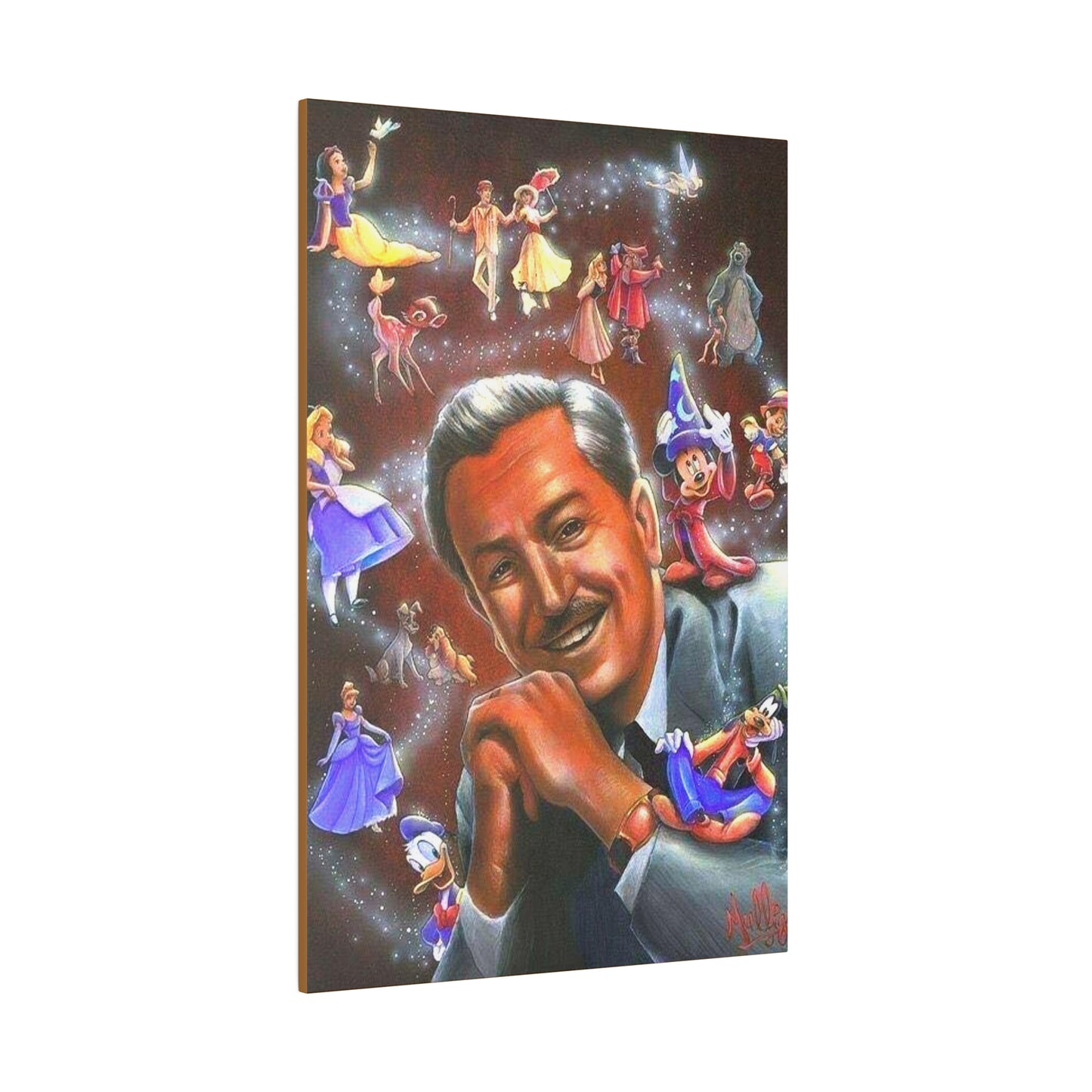 Walt Disney And His Magical World - Canvas