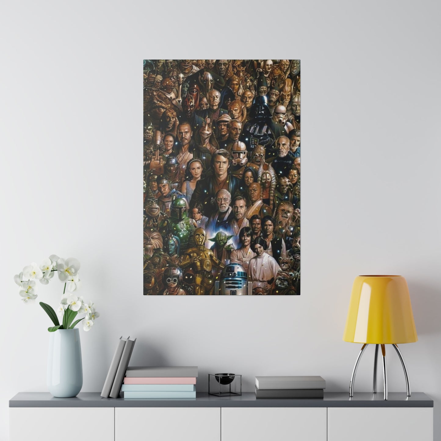 Star Wars Cast all time Canvas