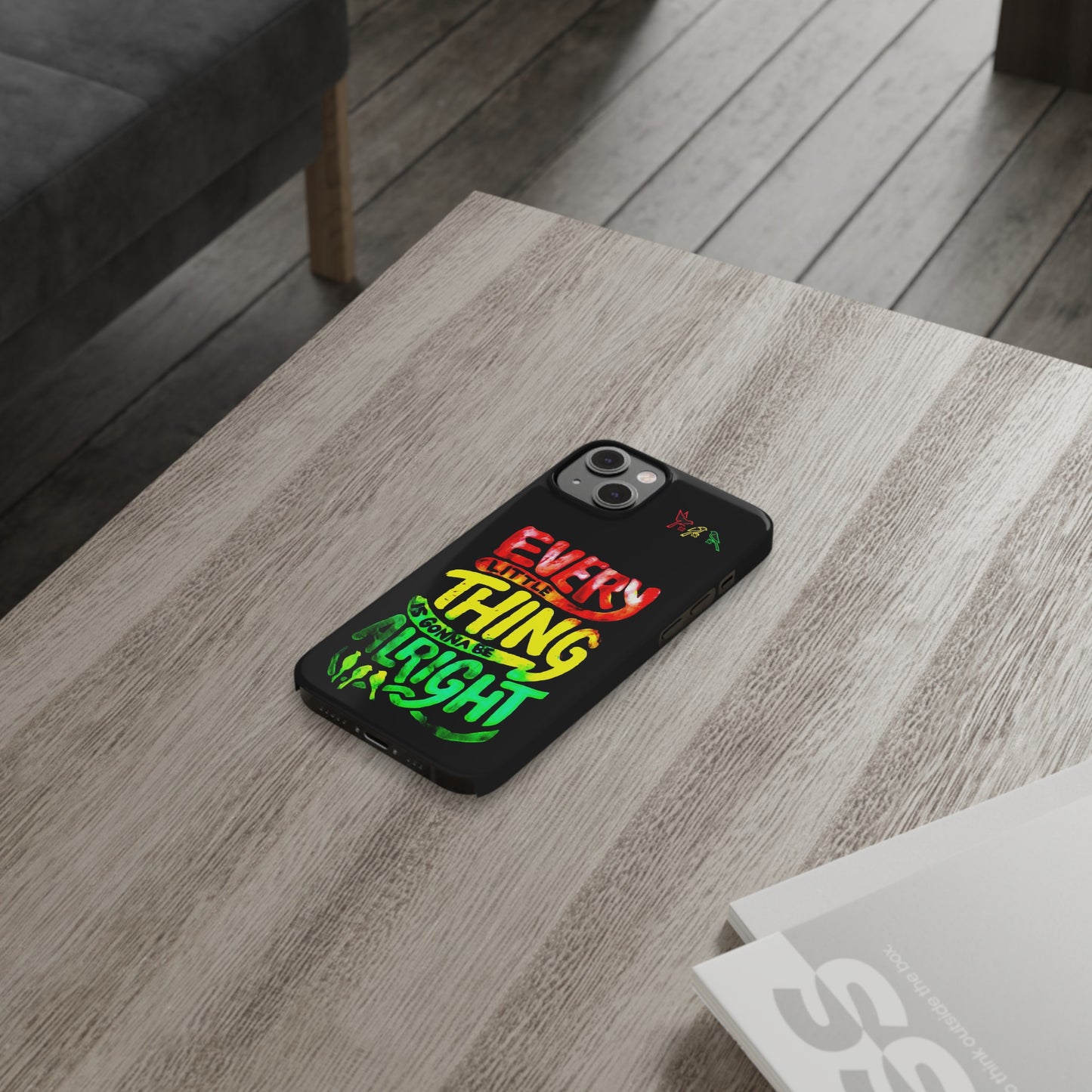 3 Little Birds - Bob Marley iPhone Cover: Peace and Protection