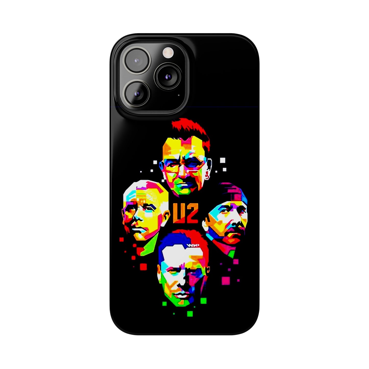 U2 IPhone 15, 14, 13, 12 Cases - Art Design