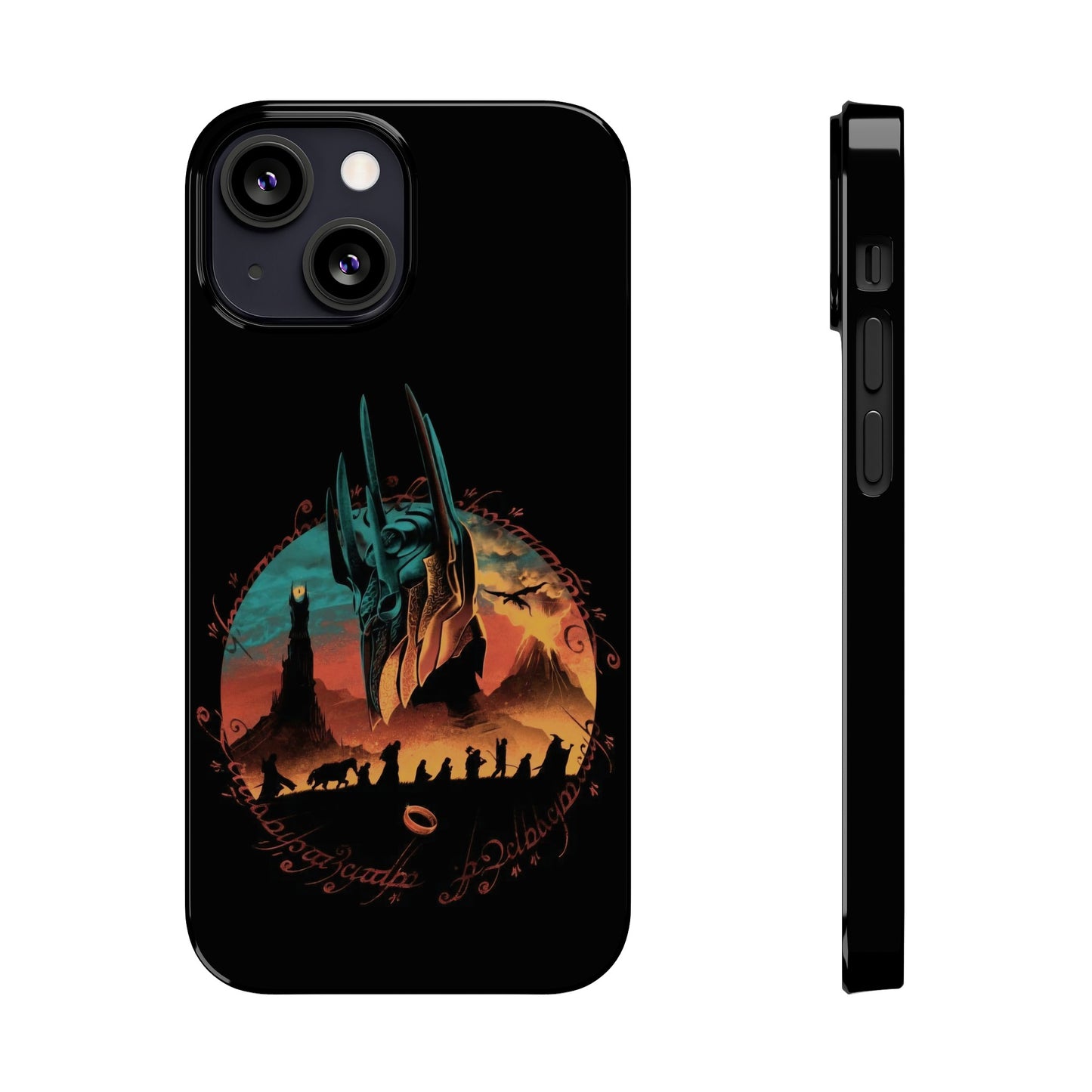 LOTR Fellowship on the Way iPhone Cases: Journey with the Heroes