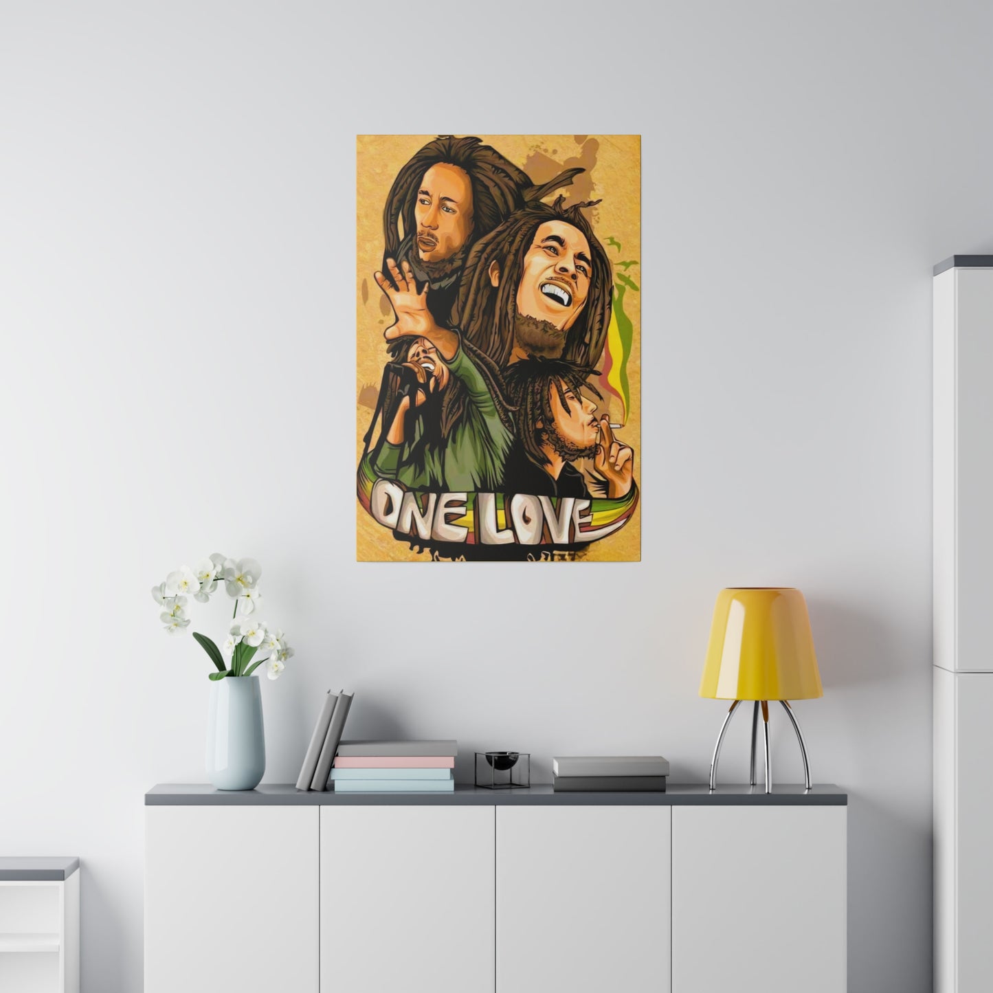 Bob Marley, One Love - Canvas