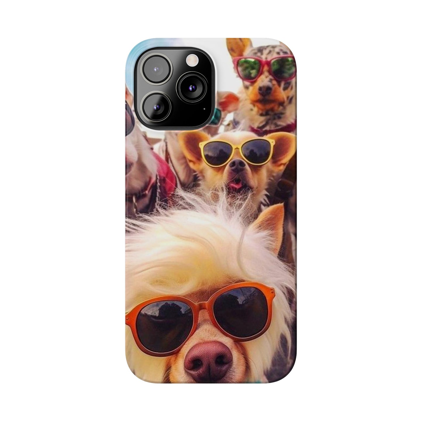 Cool Dogs make Selfie iPhone 15, 14, 13, 12, 11 Cases