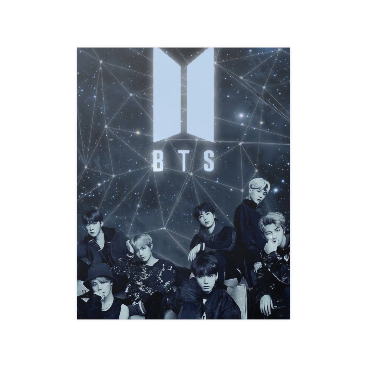 BTS Korea Boyband Poster (NO canvas but Poster)