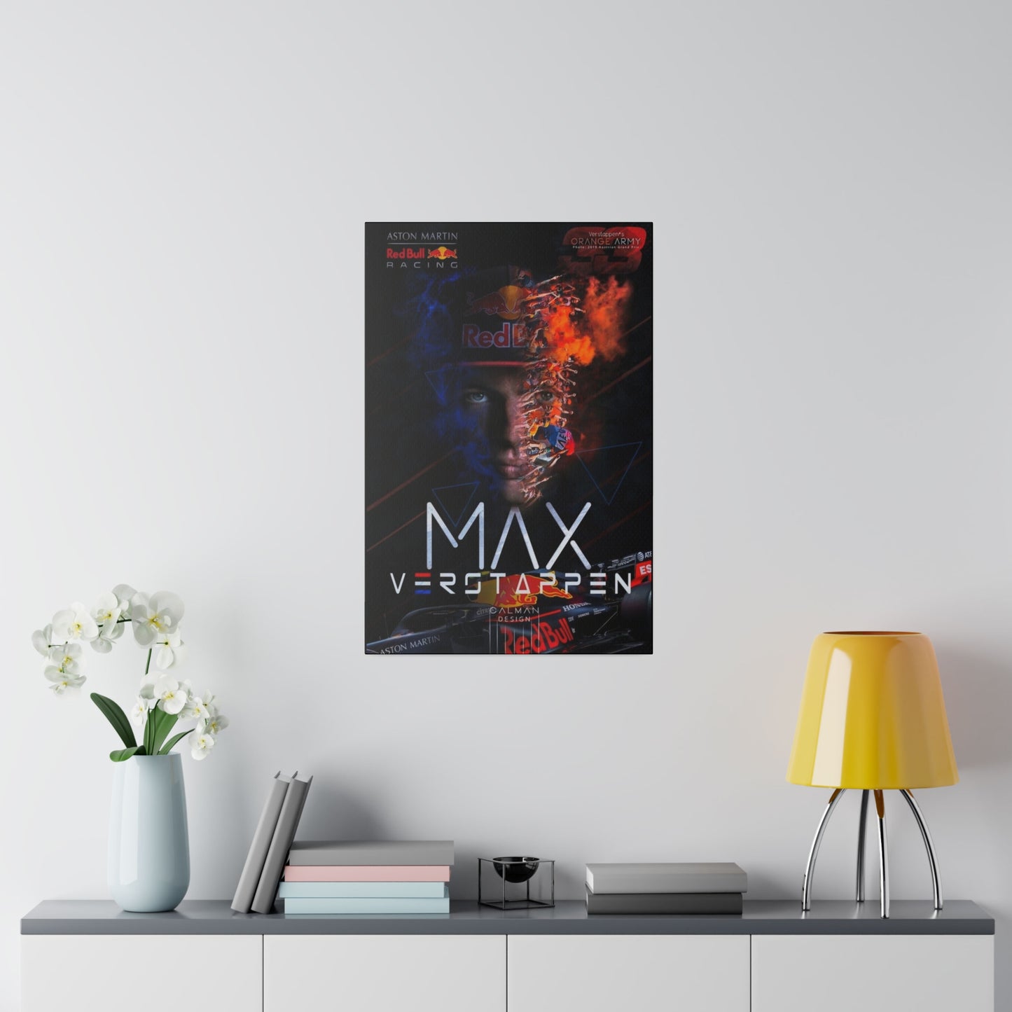 Max verstappen - Orange Army Edition - Canvas