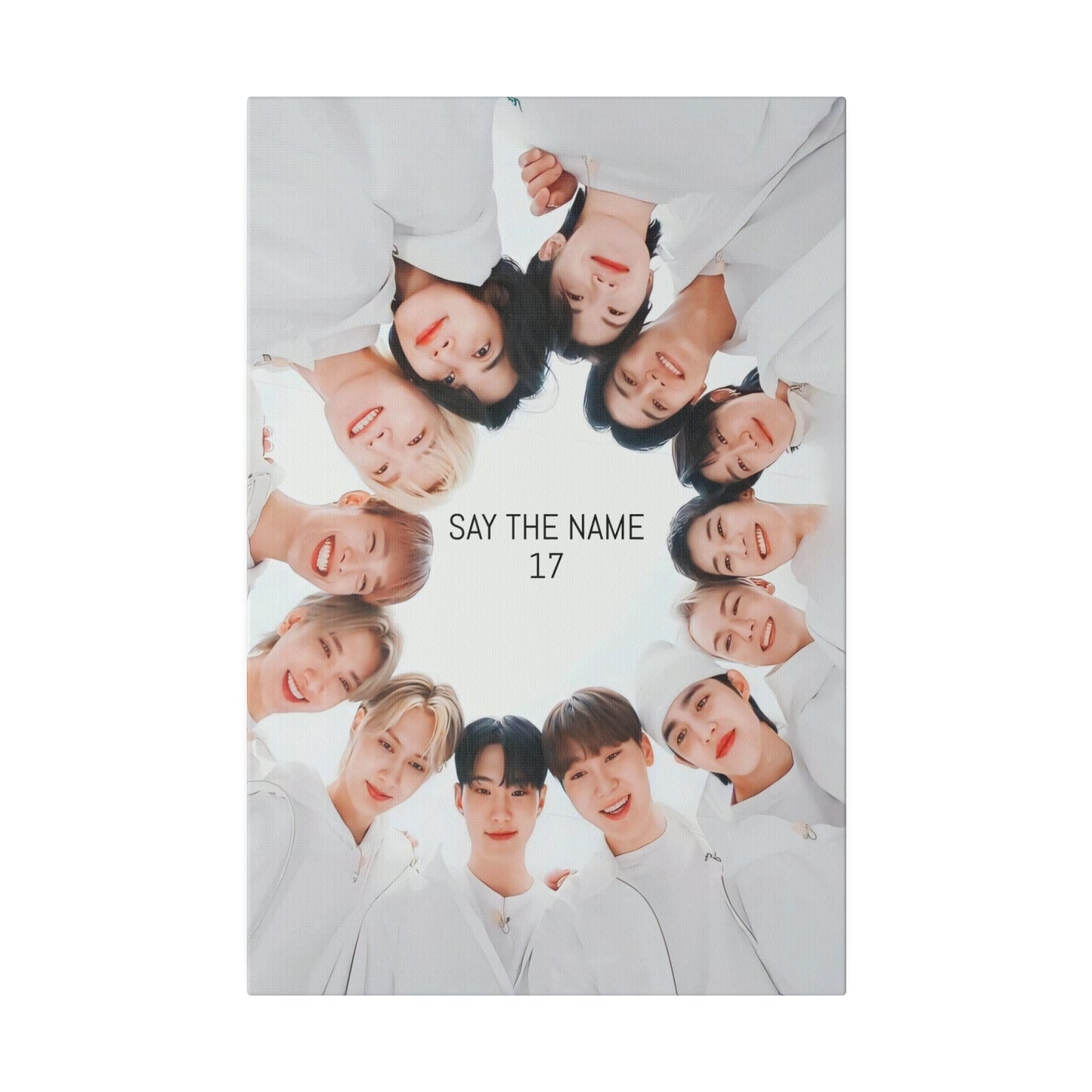 SEVENTEEN Band Selfie: Ground-Level Canvas