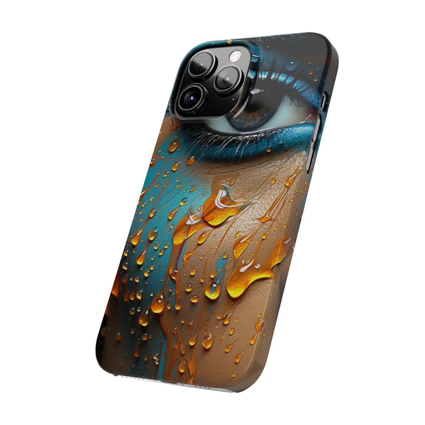 Tearful Eyes: iPhone 15, 14, 13, 12 Cases