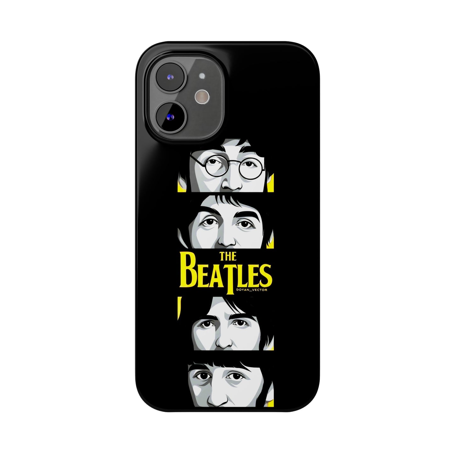 The Beatles Looking at You" iPhone Cases for iPhone 15, 14, 13, 12, 11