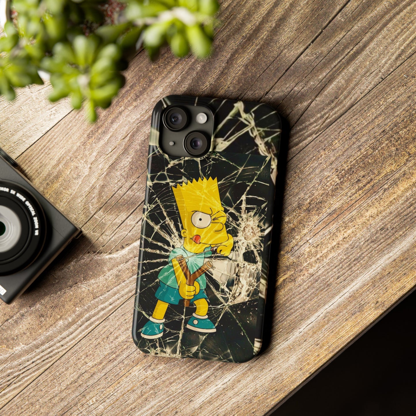 Bart Breaking Glass Iphone 15, 14, 13, 12 Cases