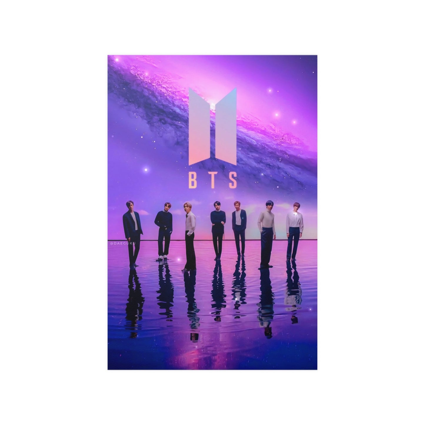 BTS Kpop Poster (NO canvas but Poster)