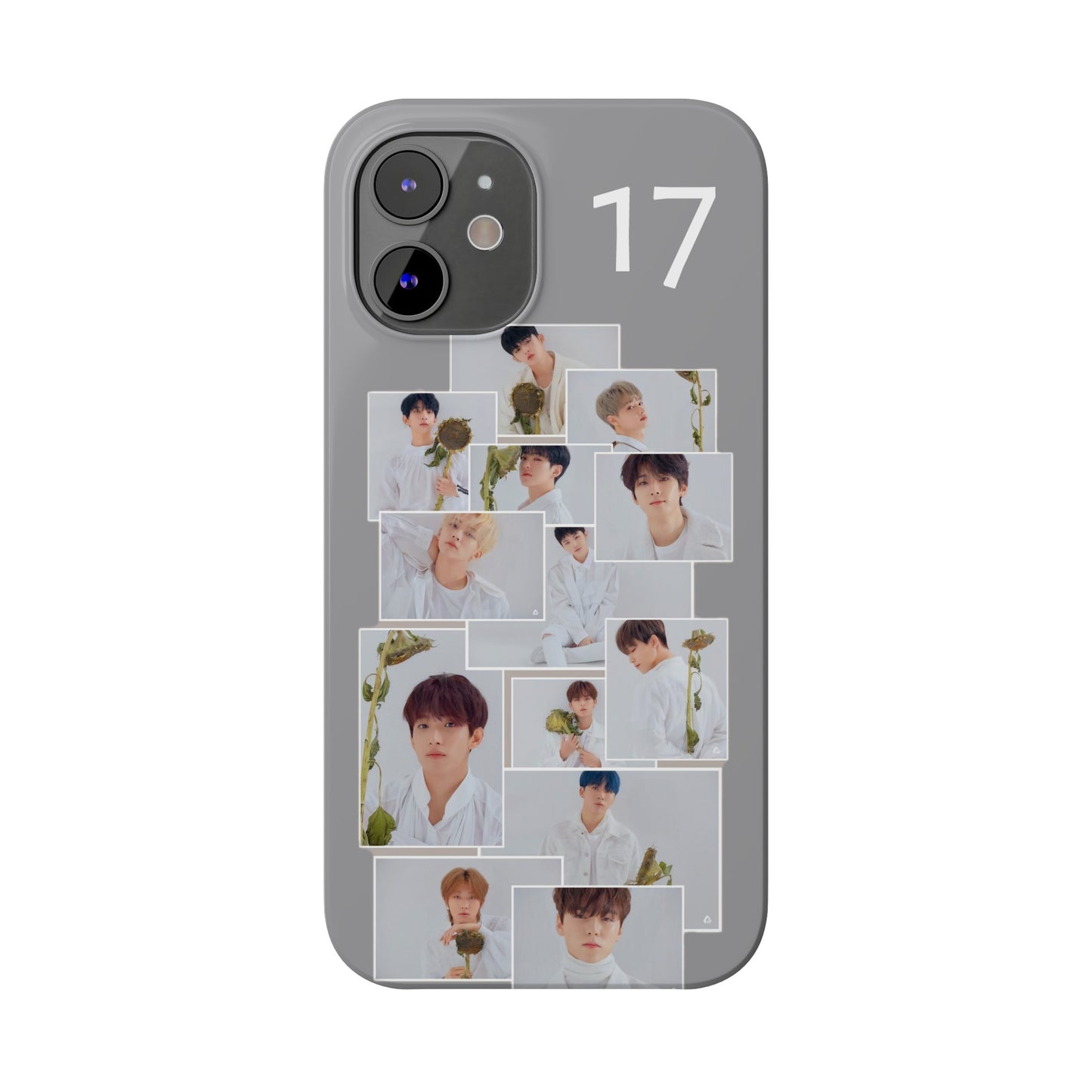 SEVENTEEN White Elegance iPhone 15, 14, 13, 12 Cases