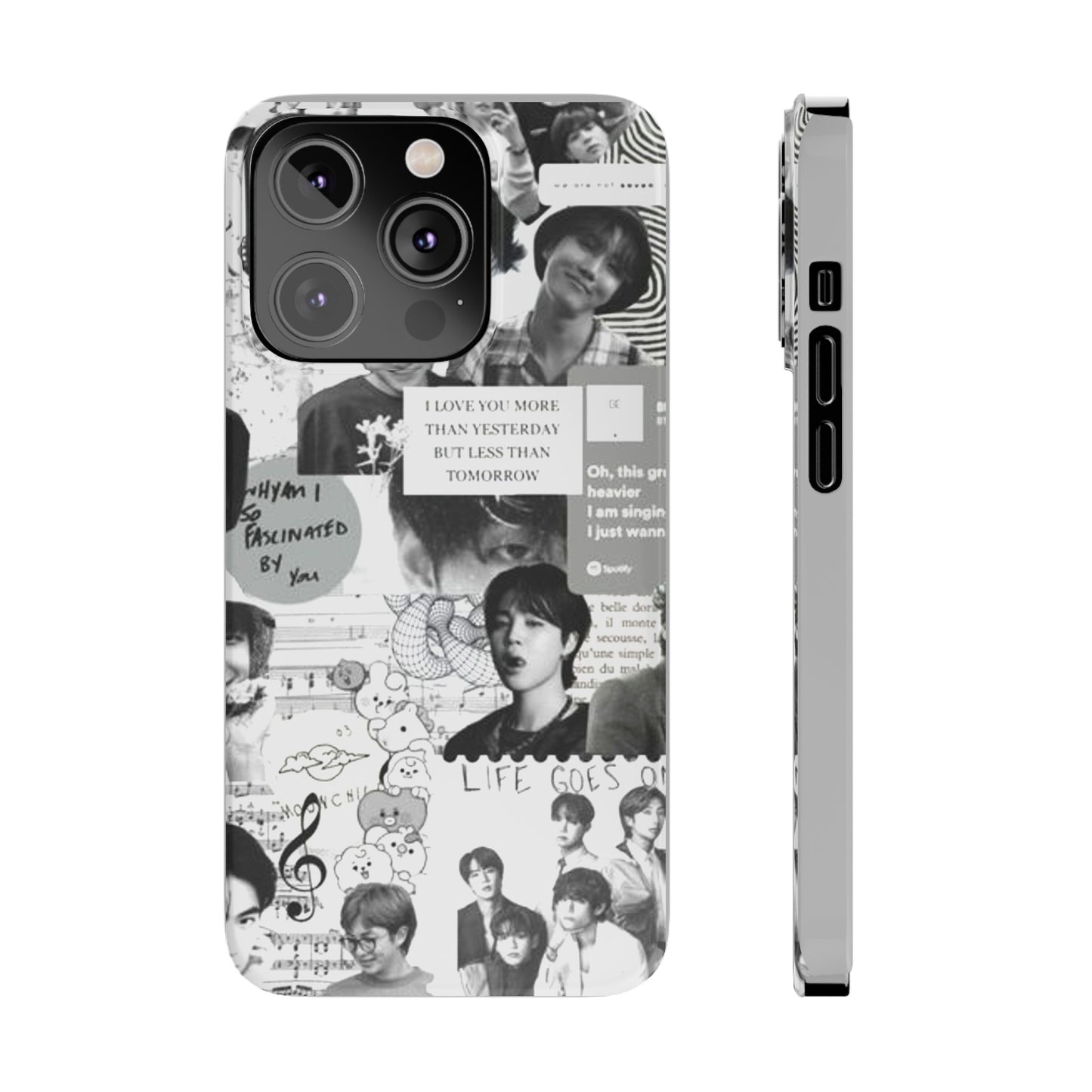 BTS IPhone 15, 14, 13, 12 Cases - The Wishes Edition