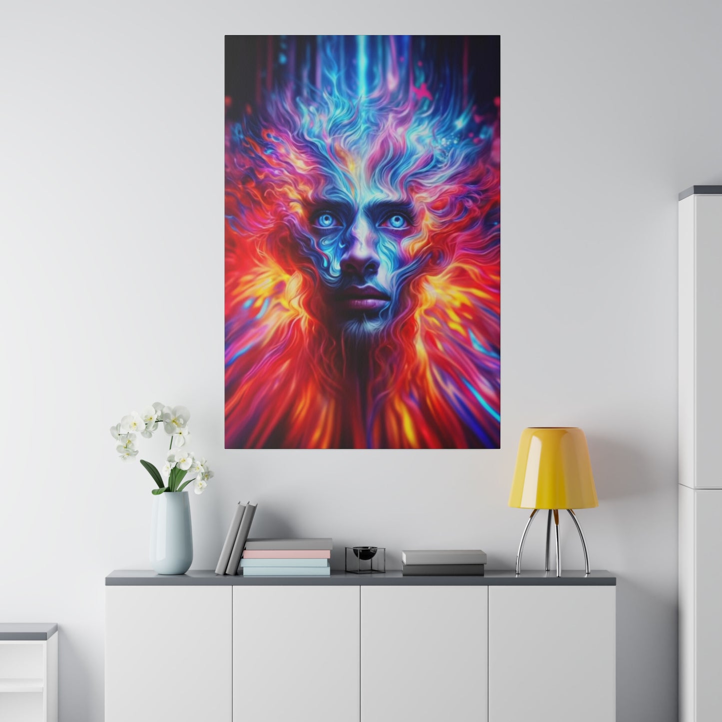 The Blue Man's Spectrum - Canvas