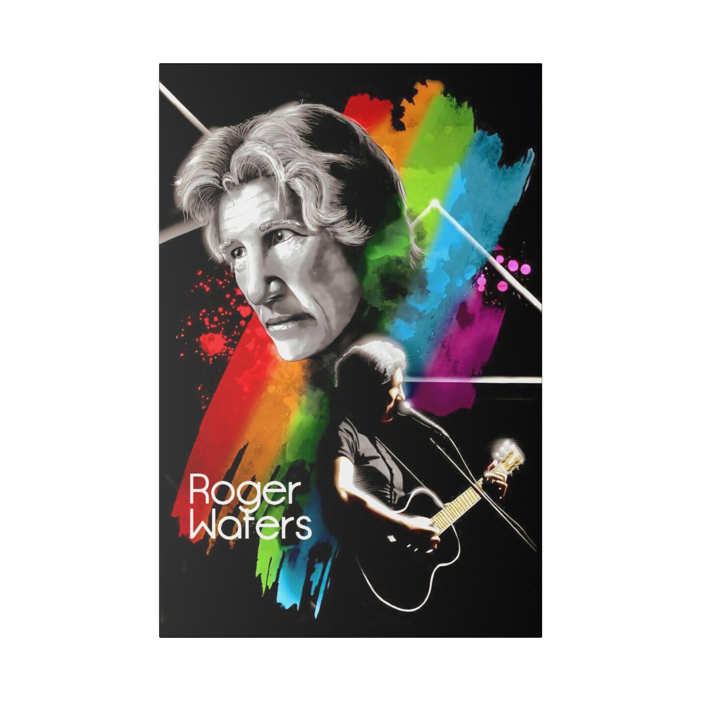Roger Waters Of Pink Floyd - Canvas