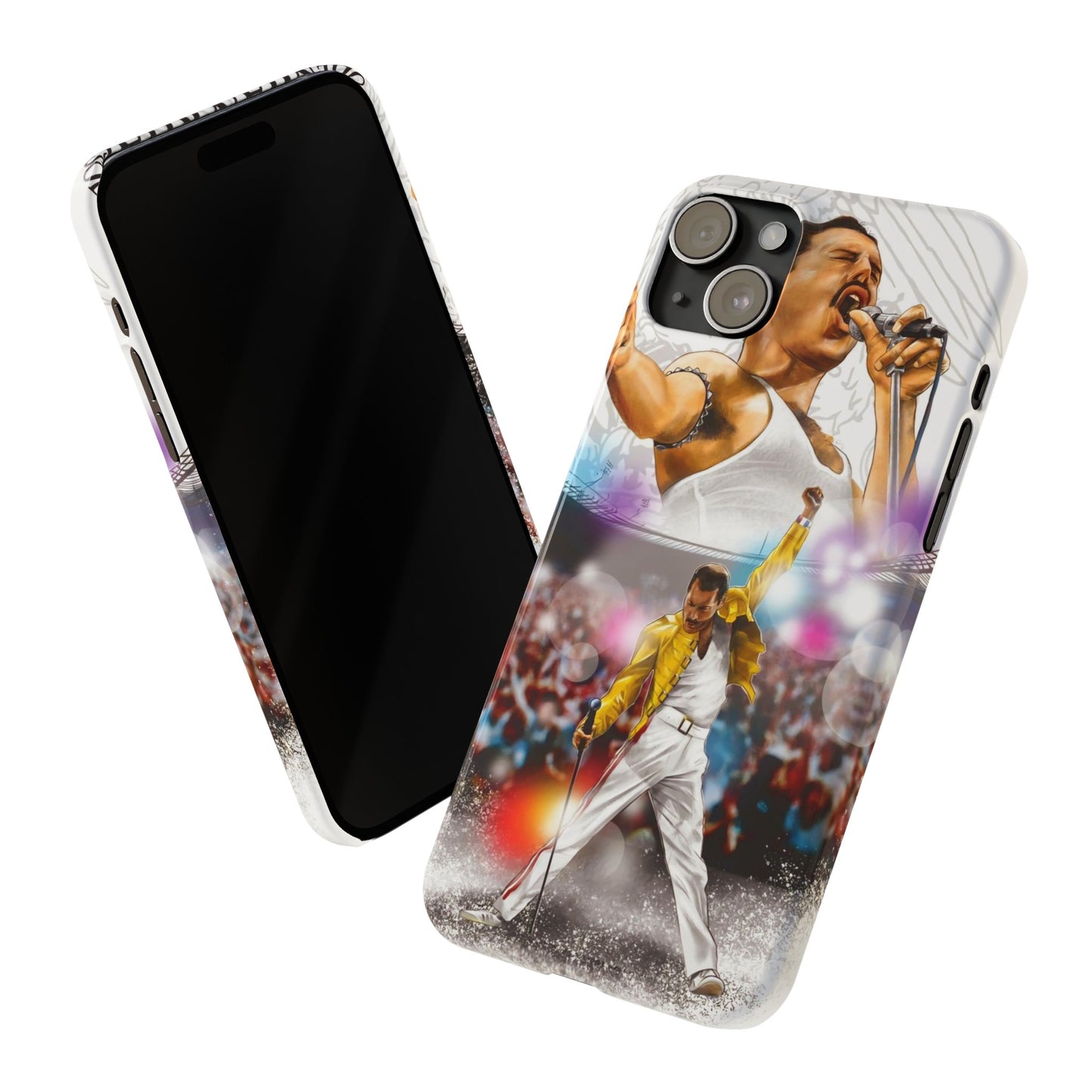 Freddy Mercury & Queen iPhone 15, 14, 13, 12 Cases