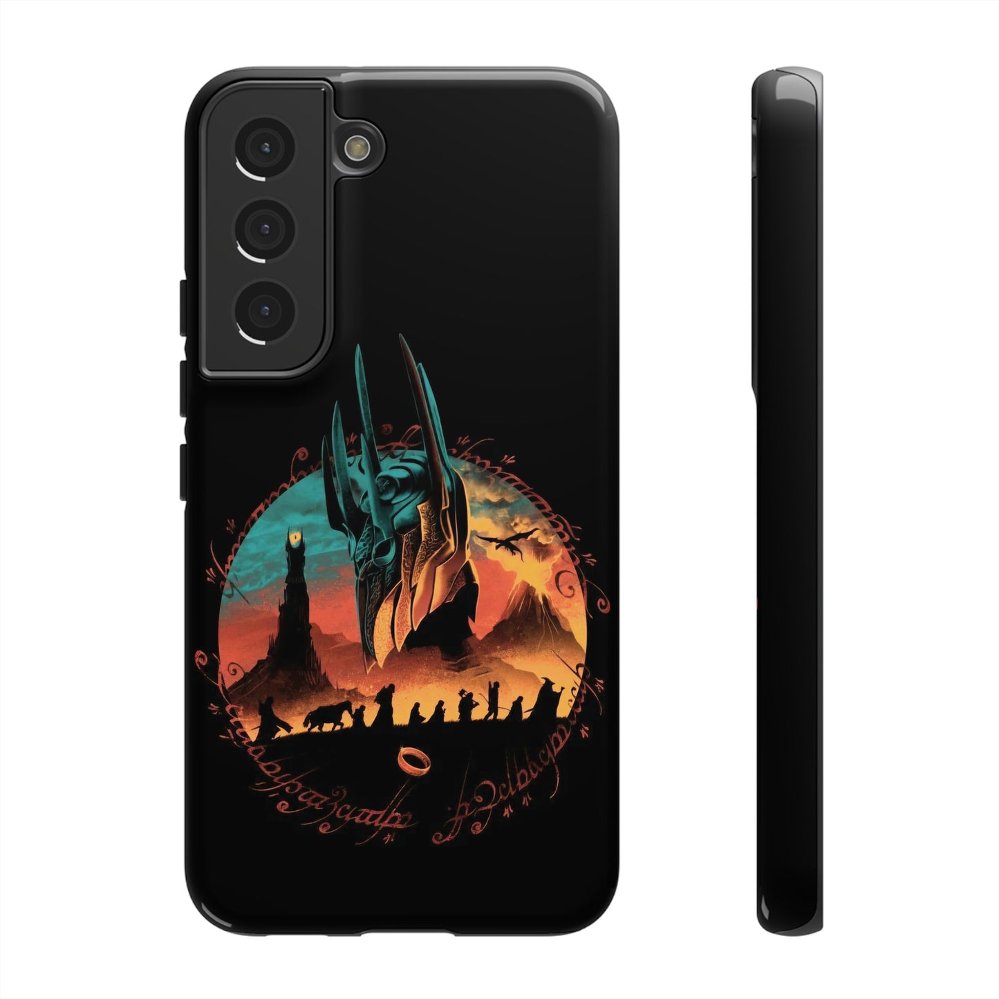 LOTR Fellowship on the Way Samsung Galaxy Cases: Journey with the Heroes