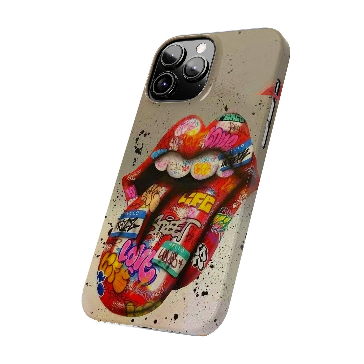 Rolling Stones Tongue Logo Iphone 15, 14, 13, 12 Cases