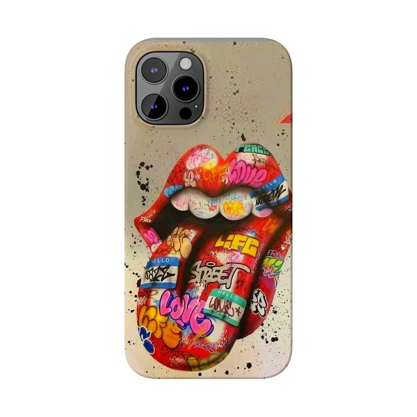 Rolling Stones Tongue Logo Iphone 15, 14, 13, 12 Cases
