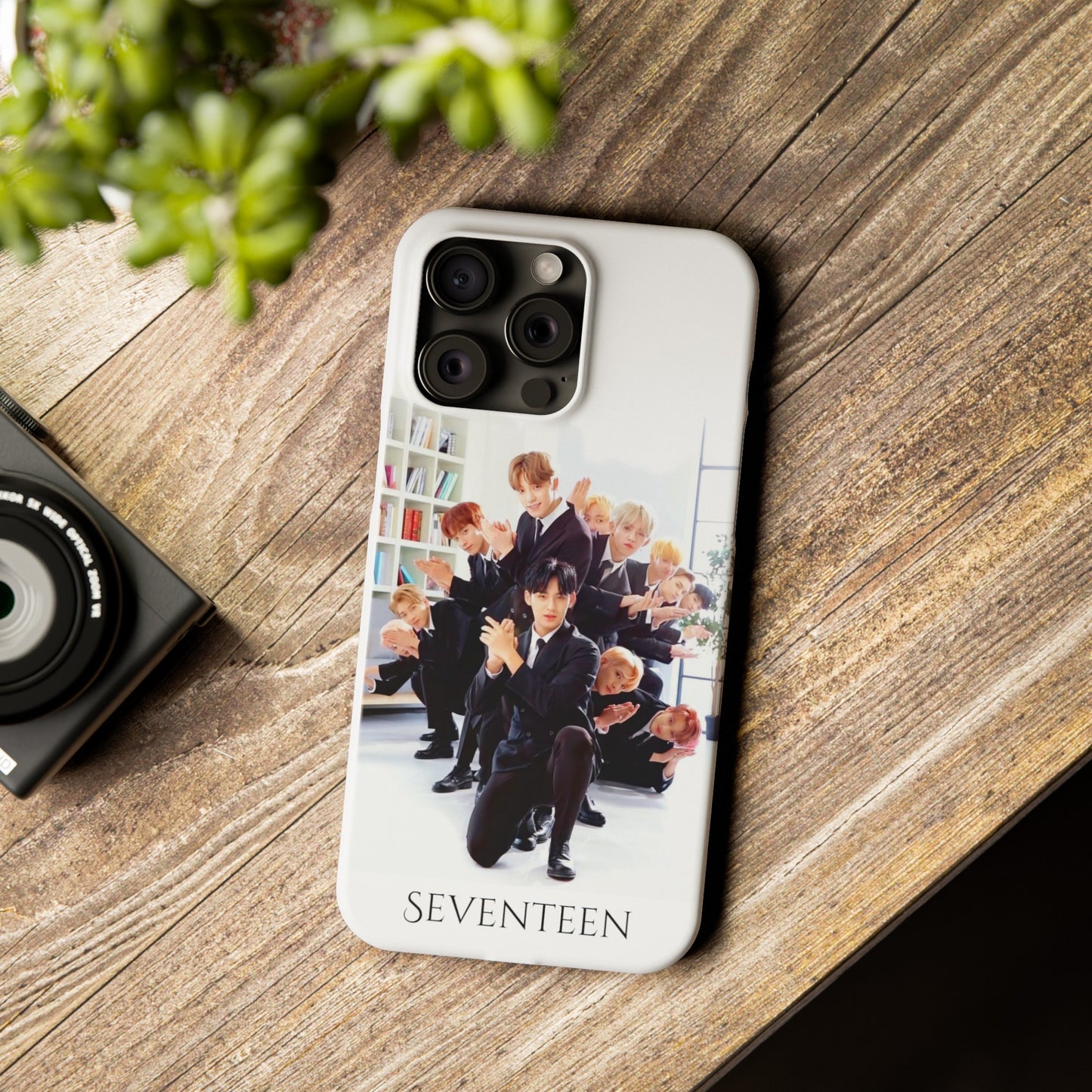 SEVENTEEN: Secret Agent Mission iPhone 15, 14, 13, 12 Cases