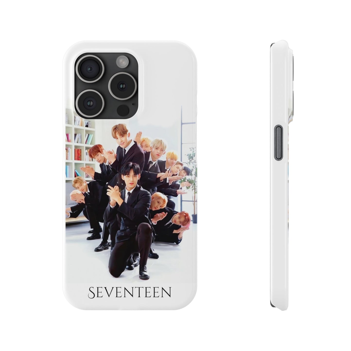 SEVENTEEN: Secret Agent Mission iPhone 15, 14, 13, 12 Cases