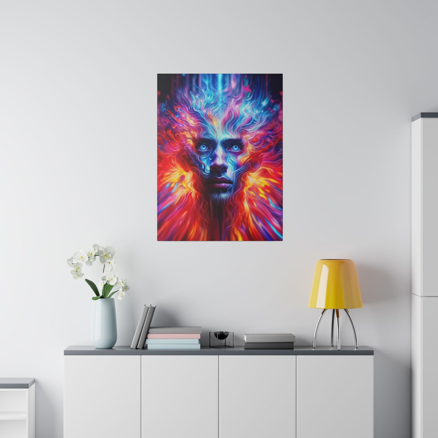 The Blue Man's Spectrum - Canvas