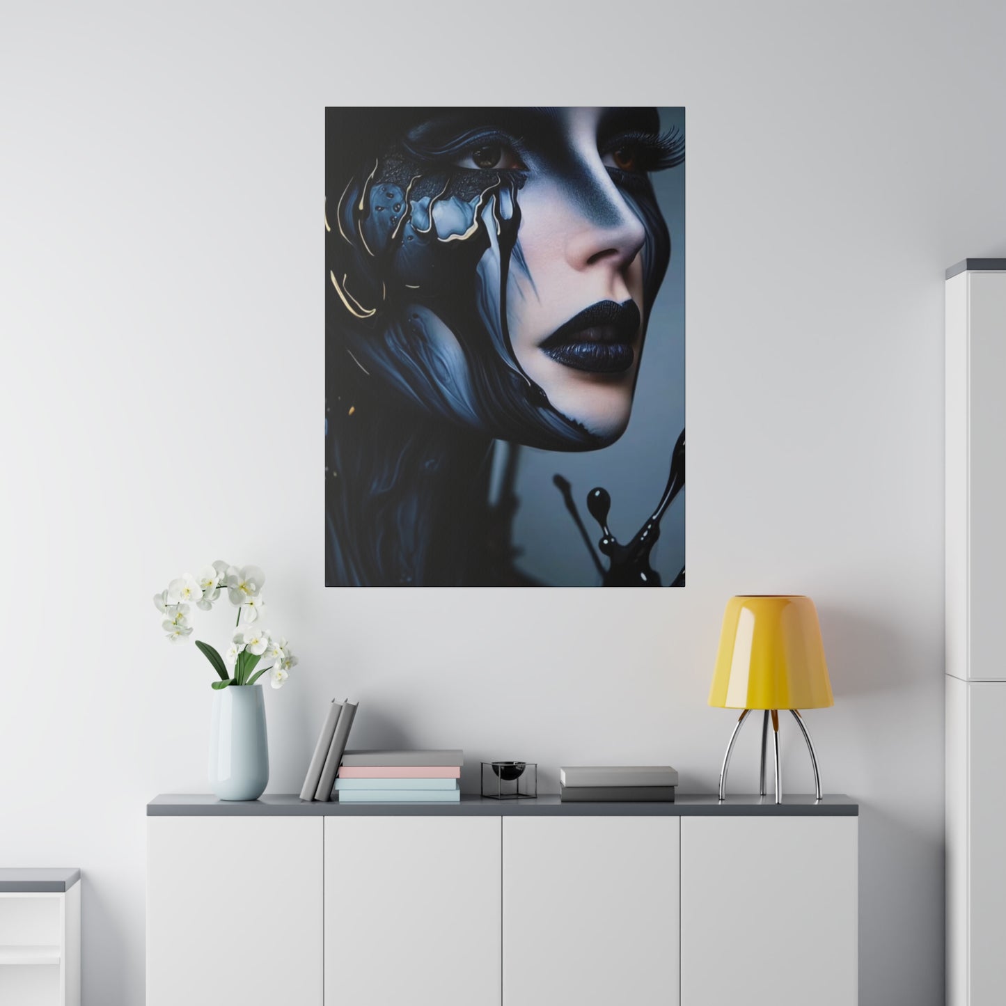 Woman of Light, Painted in Shadows - Canvas