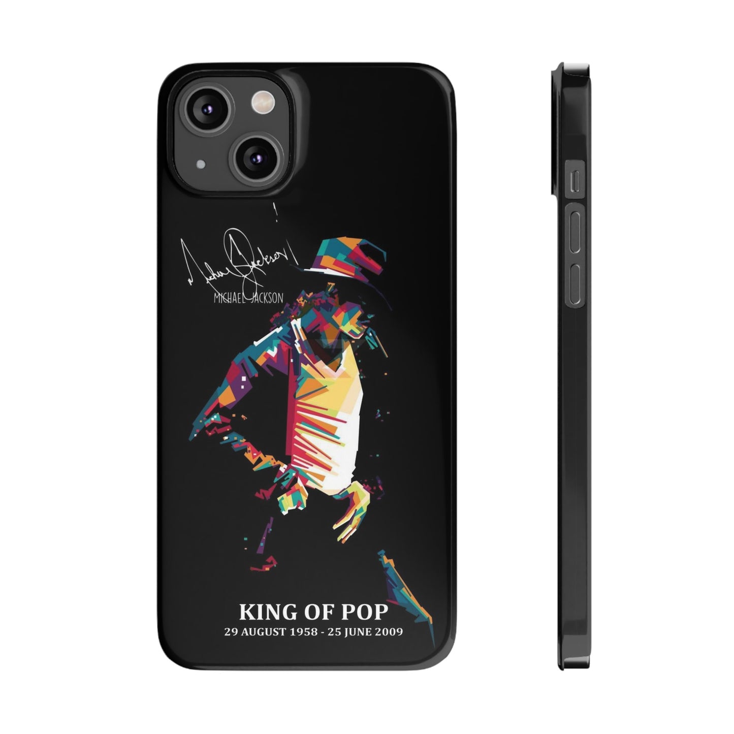 Michael Jackson Iphone 15, 14, 13, 12 Cases - King Of Pop