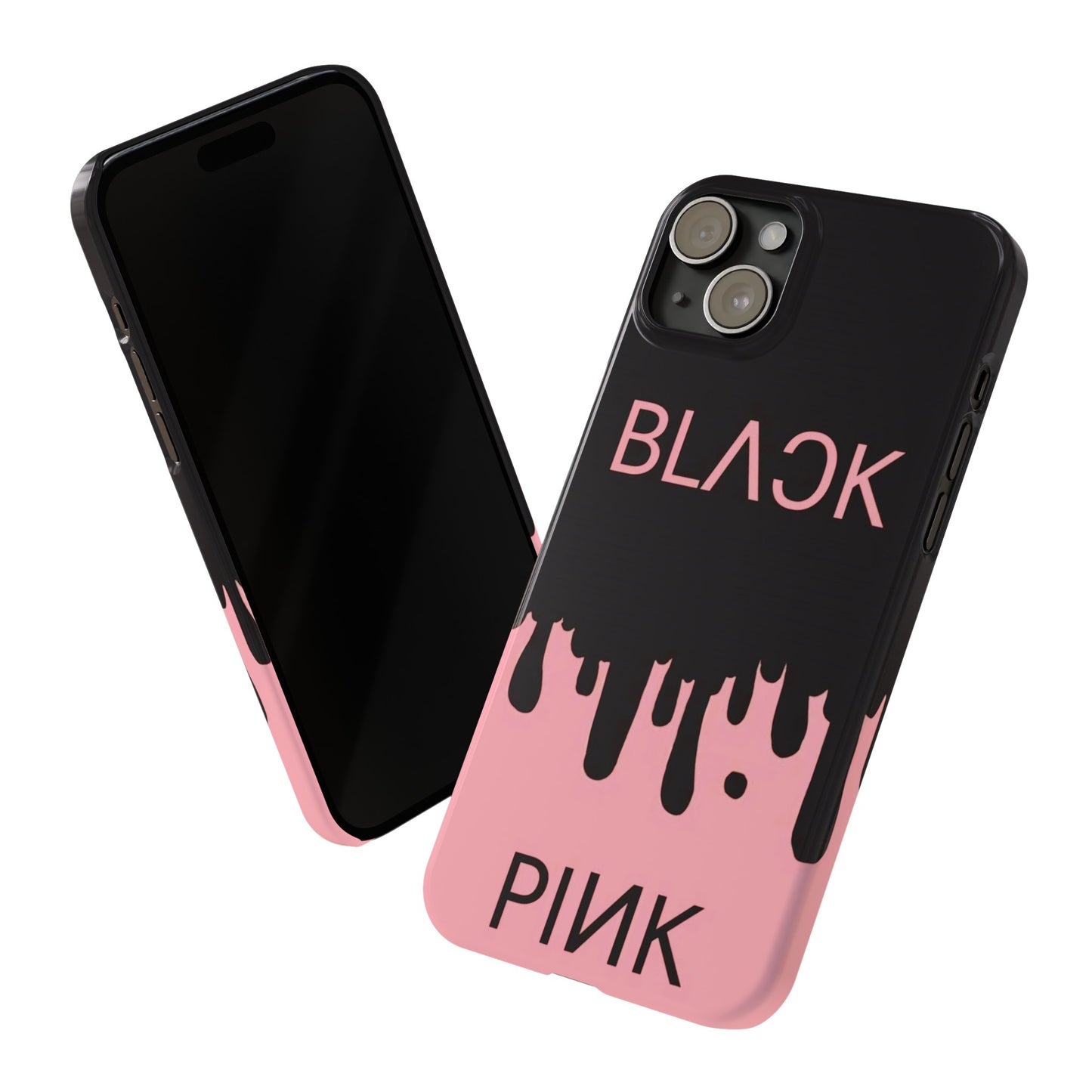 Black Pink Color Edition Iphone 15, 14, 13, 12 Cases